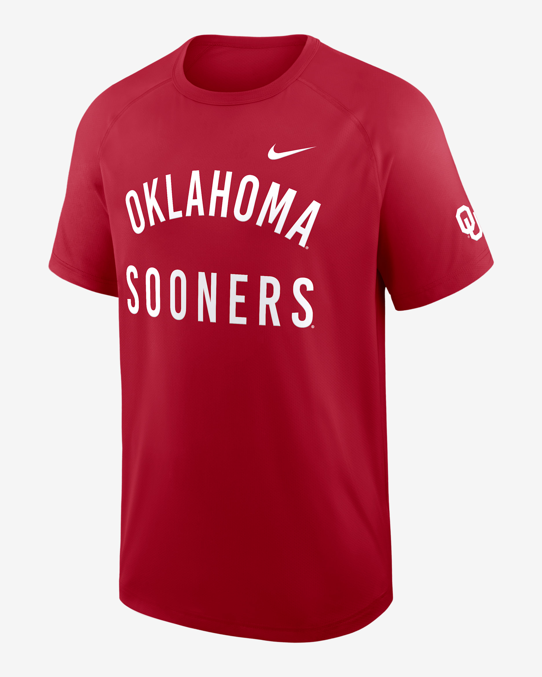 Oklahoma Premium Performance Men's Nike Dri-FIT College T-Shirt - Crimson