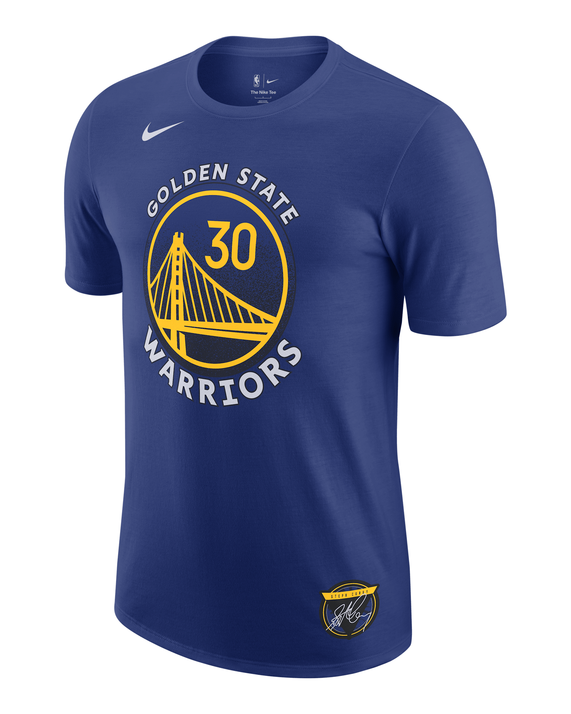 Stephen Curry Golden State Warriors Select Series Men's Nike NBA T-Shirt - Rush Blue