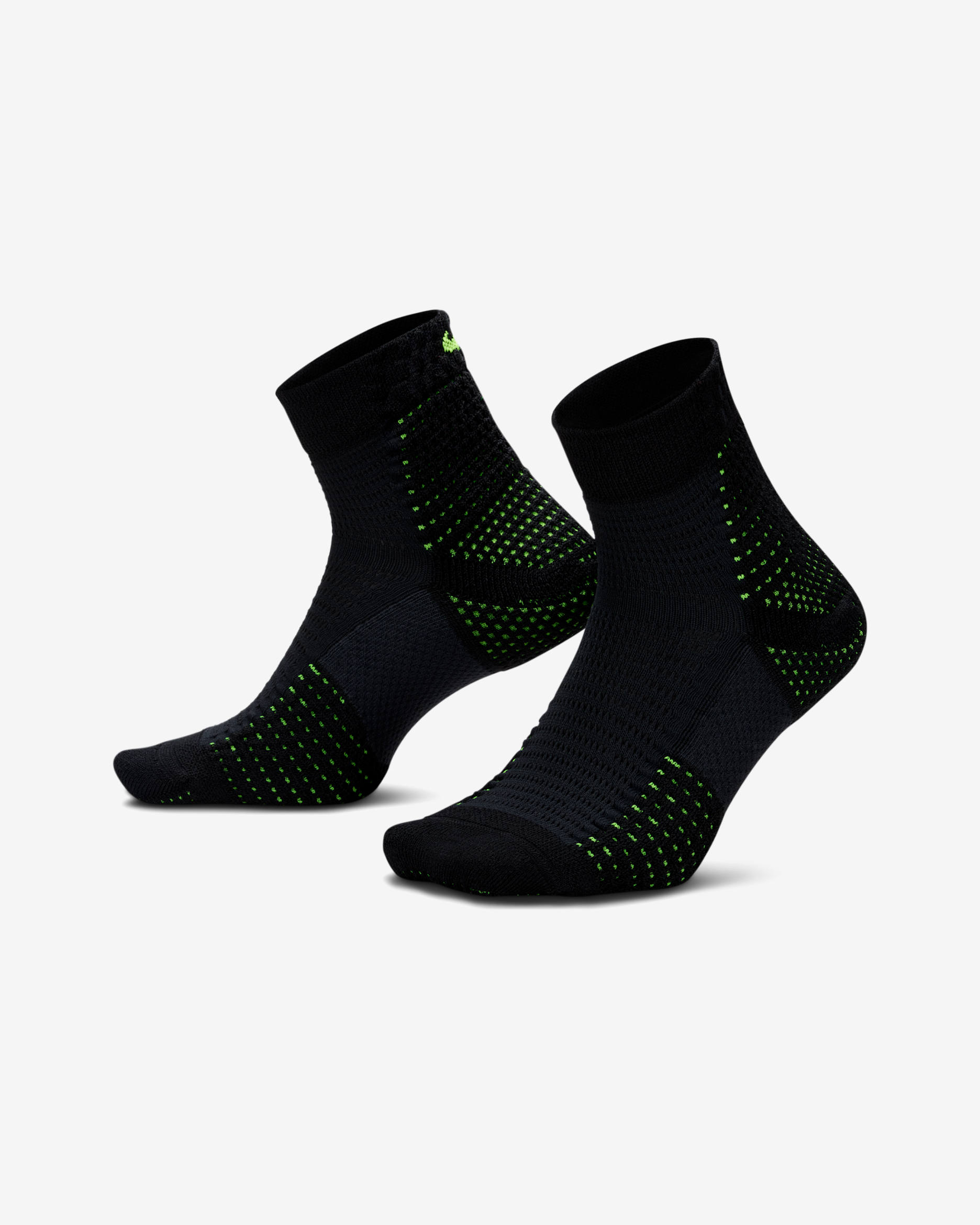 Calcetines al tobillo (1 par) acolchados Dri-FIT ADV Nike Unicorn - Negro/Volt/Volt