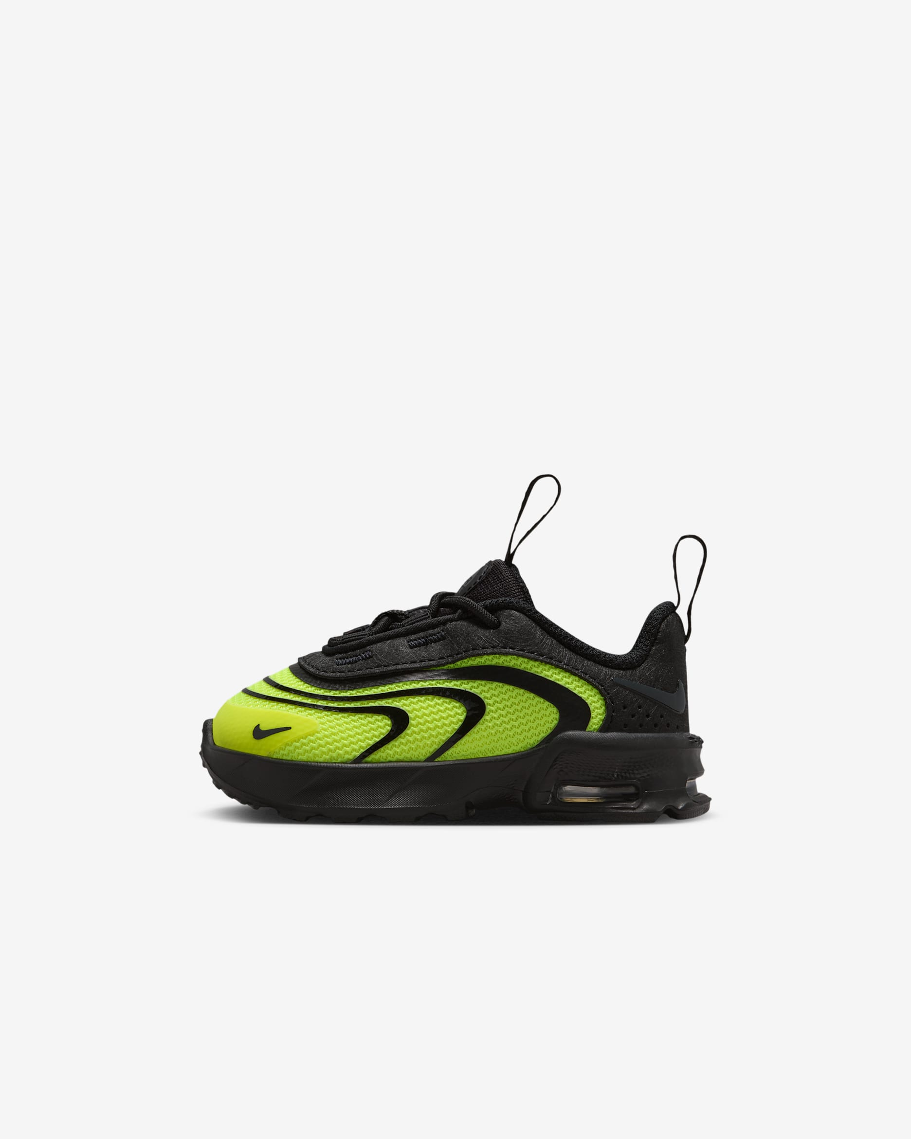 Nike Air Max Fire Baby/Toddler Shoes - Volt/Barely Volt/Black/Dark Smoke Grey