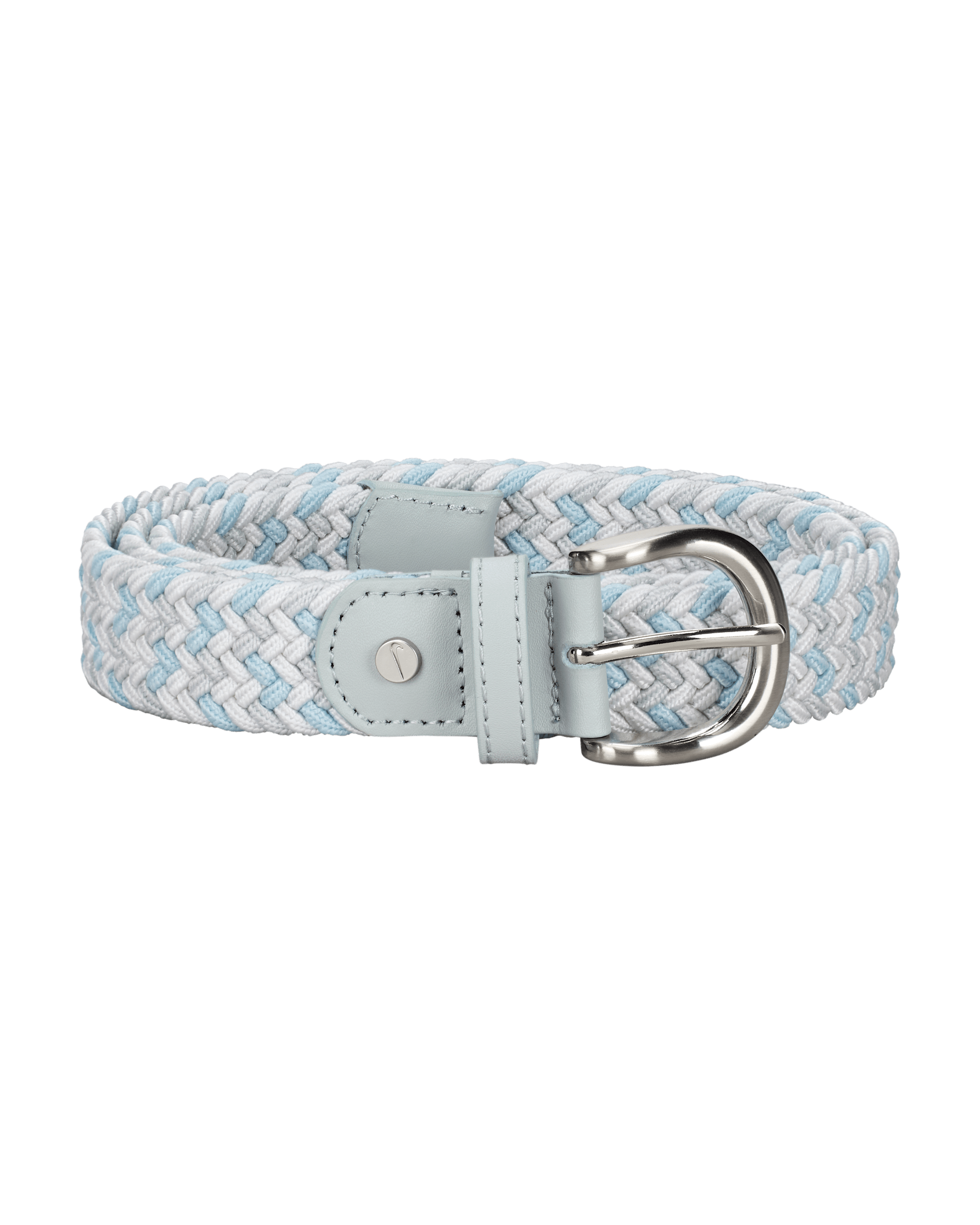 Cinturón de tejido Woven elástico multicolor para mujer Nike - Azul claro