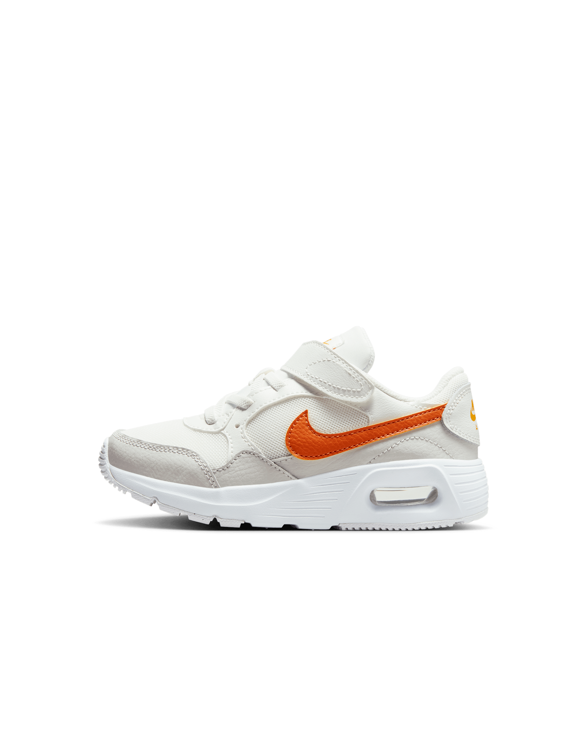 Nike Air Max SC Younger Kids' Shoes - Summit White/Vast Grey/Orange Peel/Sport Spice