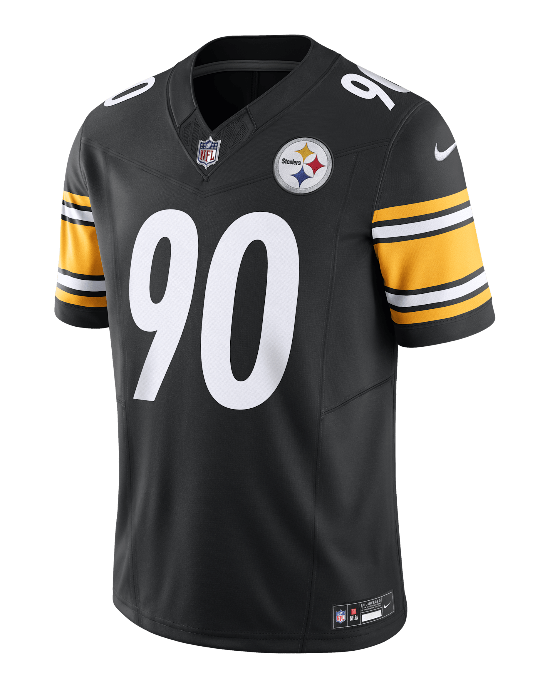 T.J. Watt Pittsburgh Steelers Men's Nike Dri-FIT NFL Limited Football Jersey - Black
