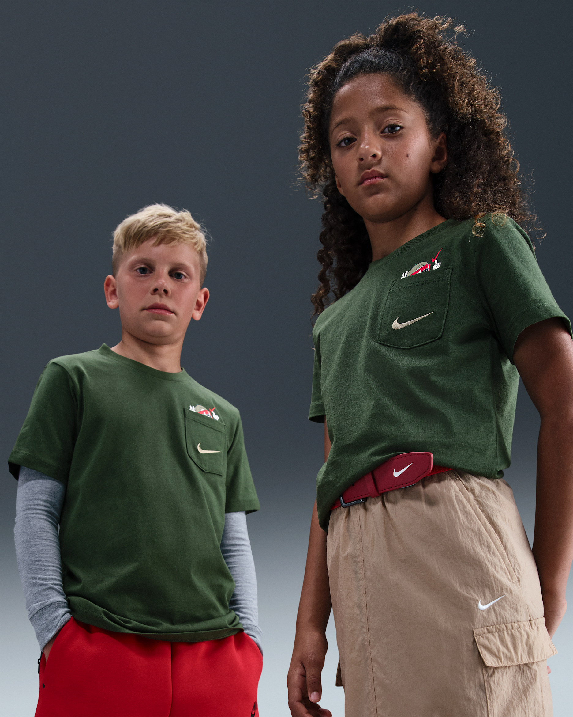 나이키 스포츠웨어 주니어 티셔츠 - 퍼