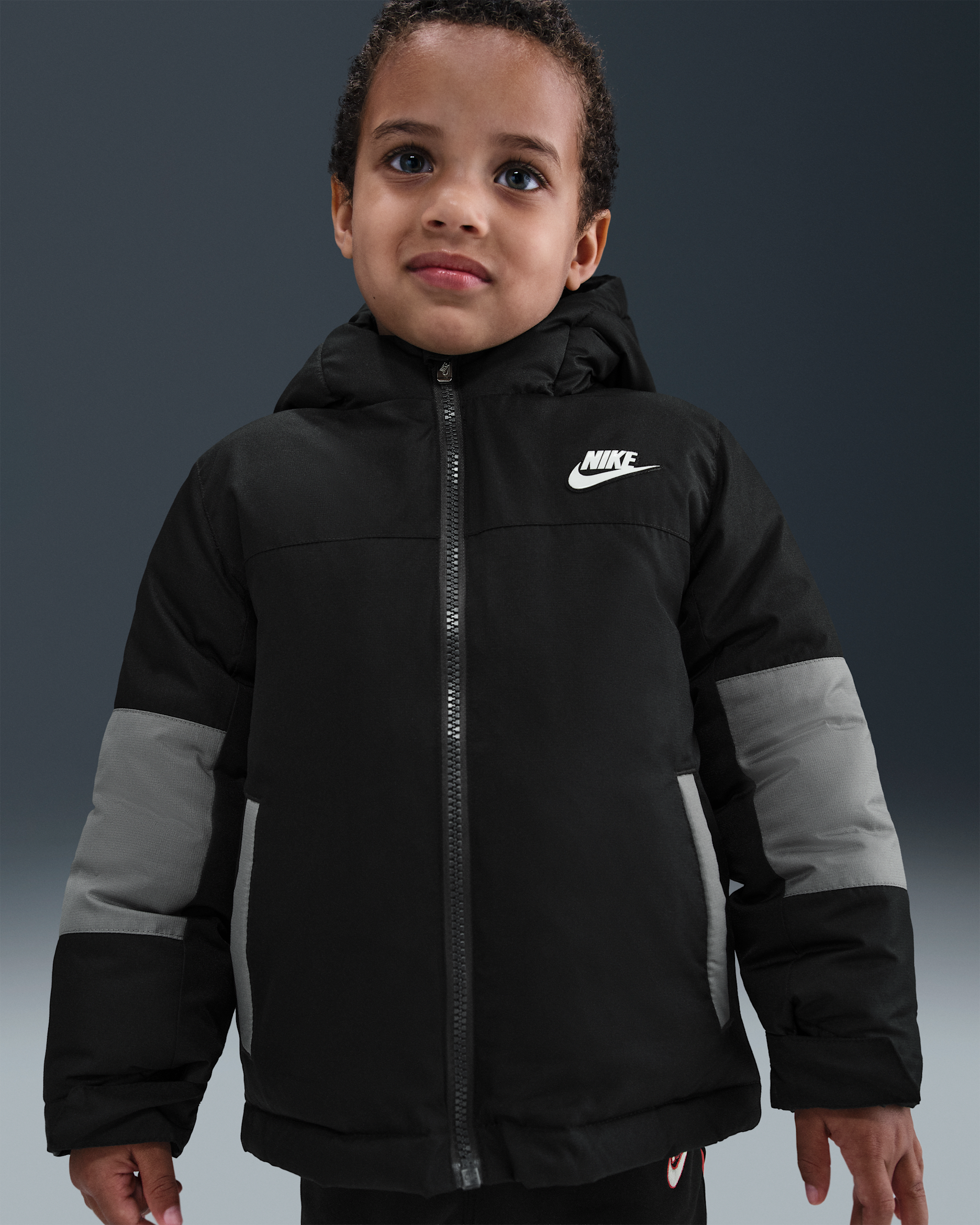 Nike Toddler 3-In-1 System Jacket - Black