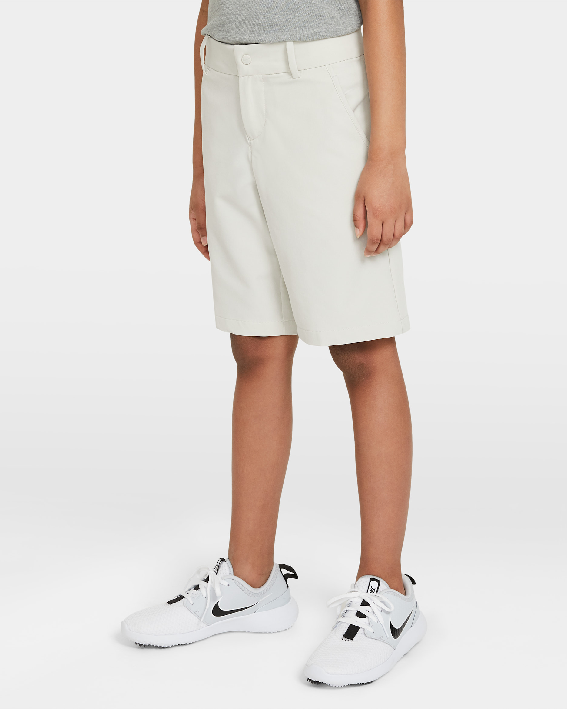 Nike Big Kids' (Boys') Golf Shorts - Light Bone/Black