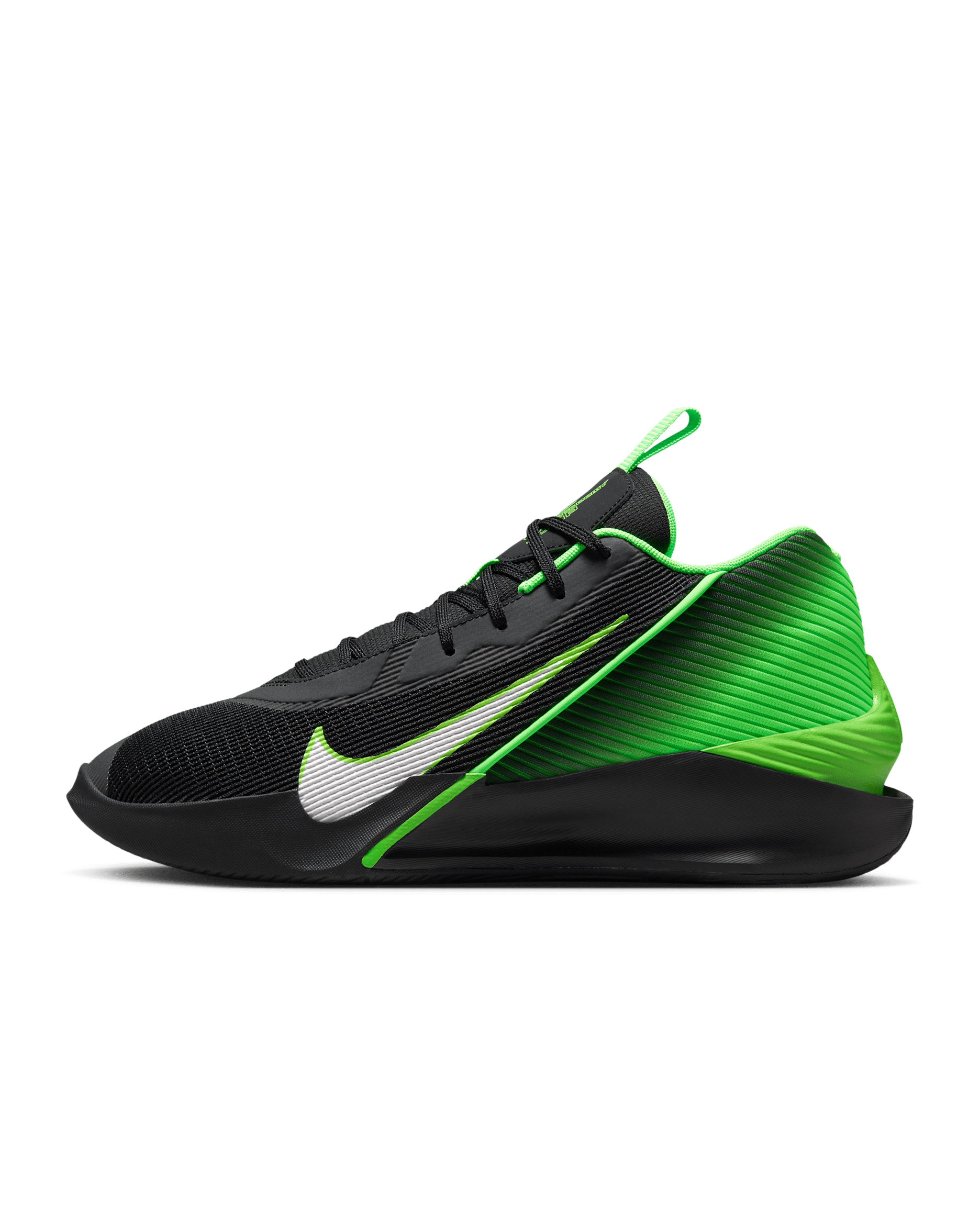 Nike G.T. Jump Academy Basketball Shoes - Black/Green Strike/White