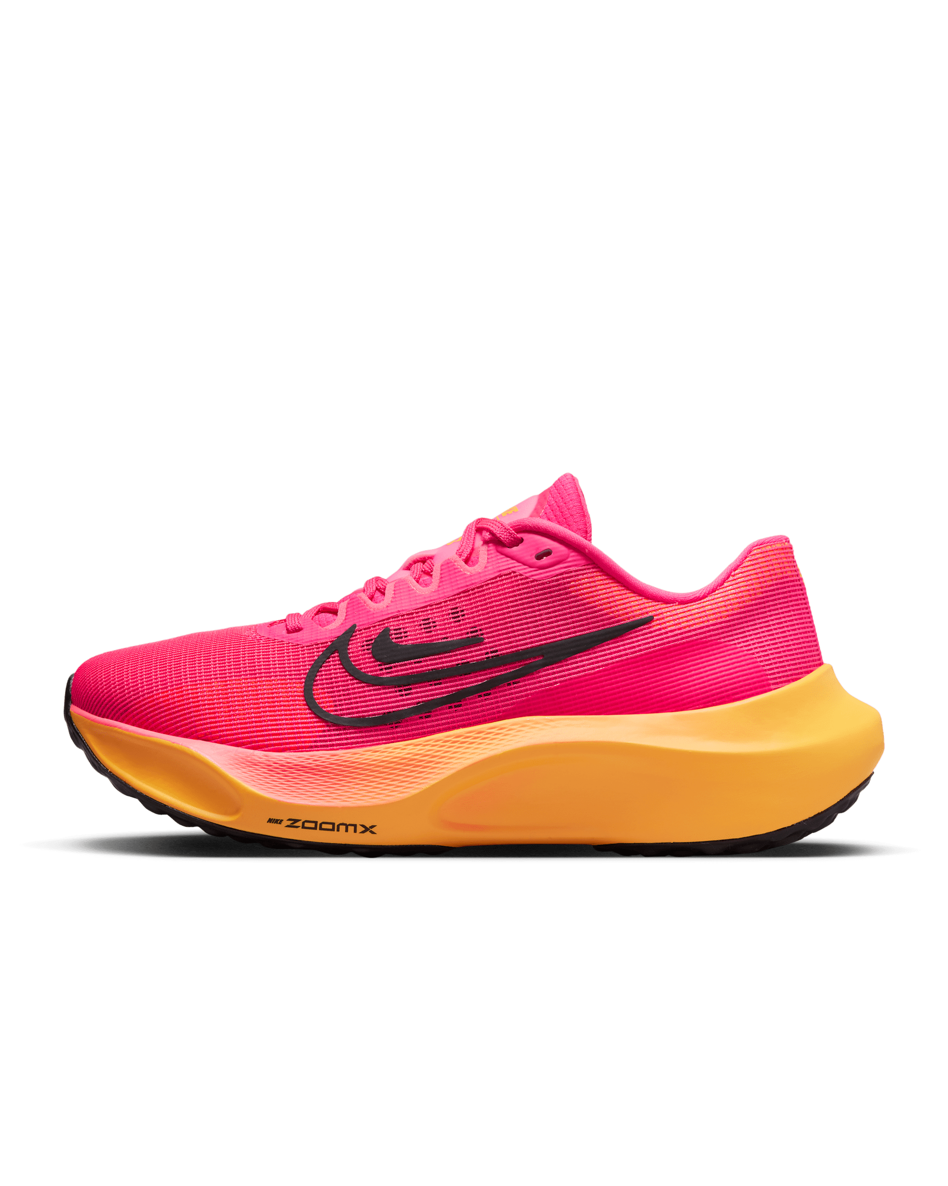 Nike Zoom Fly 5 Women's Road Running Shoes - Hyper Pink/Laser Orange/Black