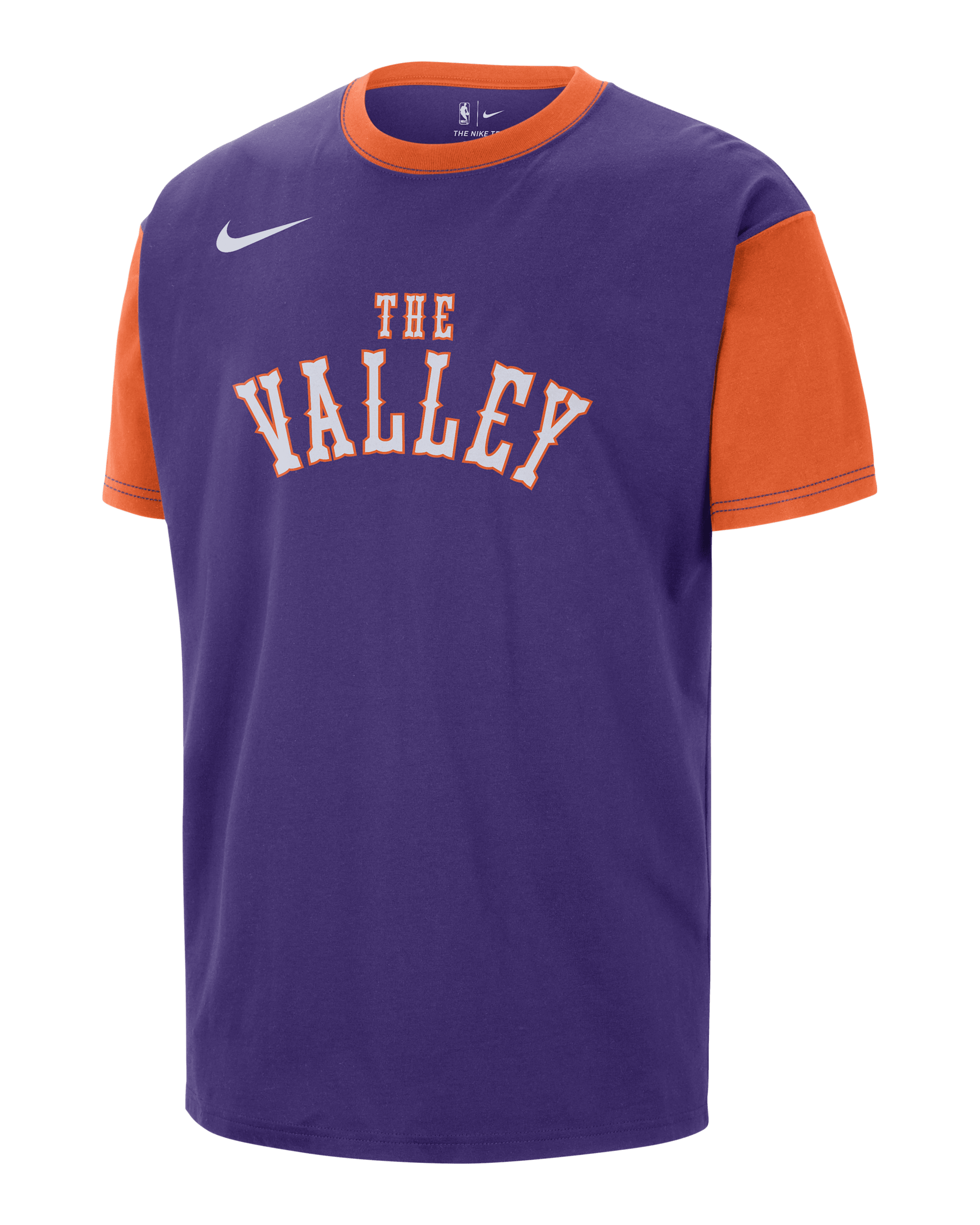 Phoenix Suns Courtside City Edition Men's Nike NBA T-Shirt - Field Purple