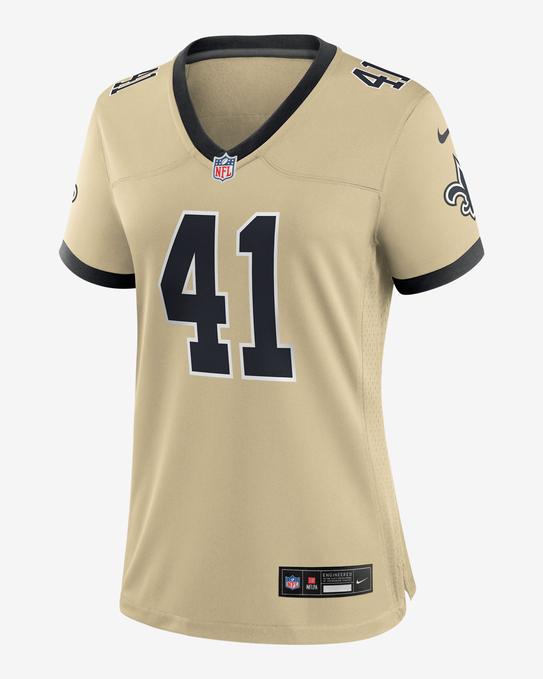 Alvin Kamara New Orleans Saints Women’s Nike NFL Game Jersey - Gold