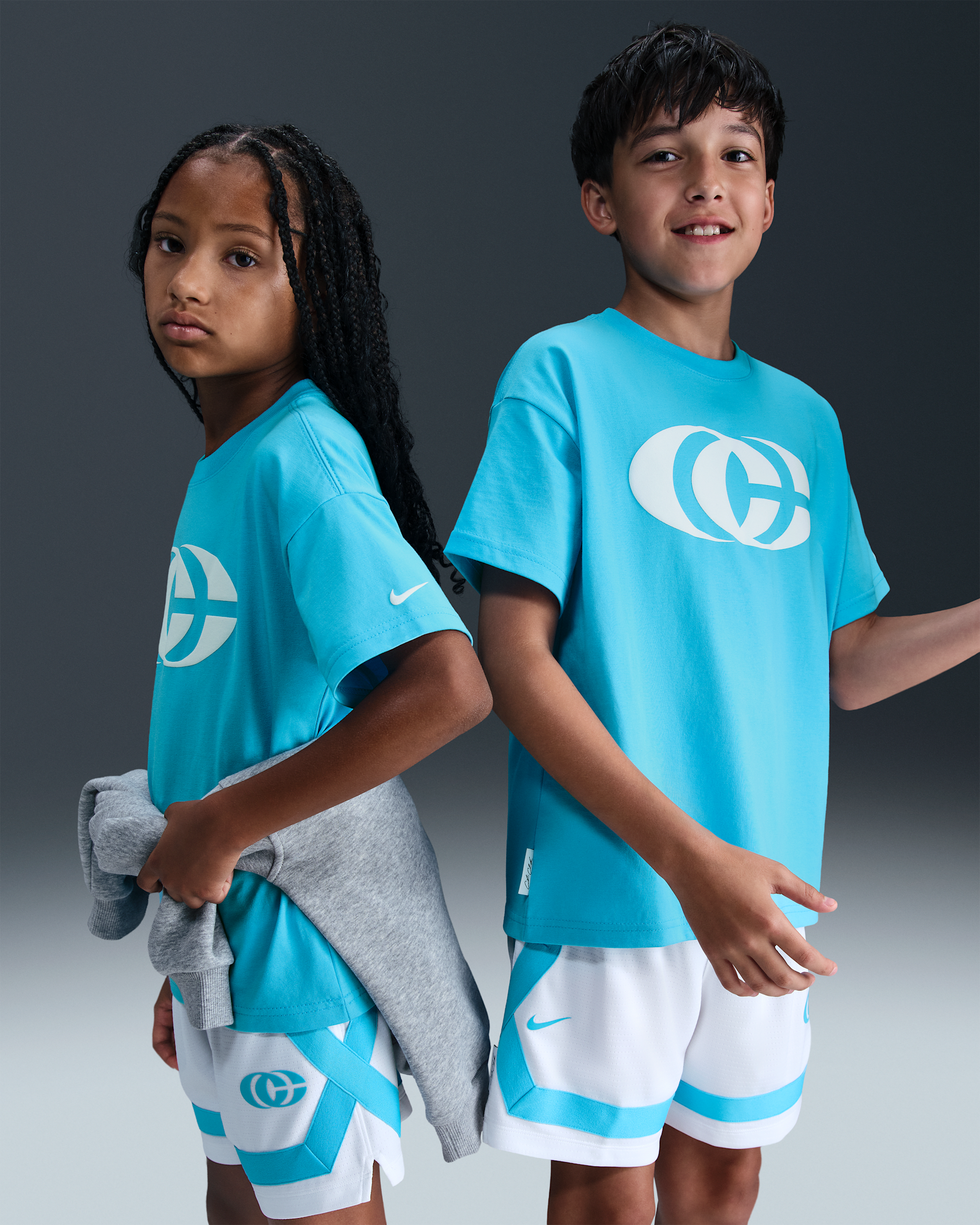 Caitlin Clark Kids' Nike Basketball Max90 T-Shirt - Baltic Blue