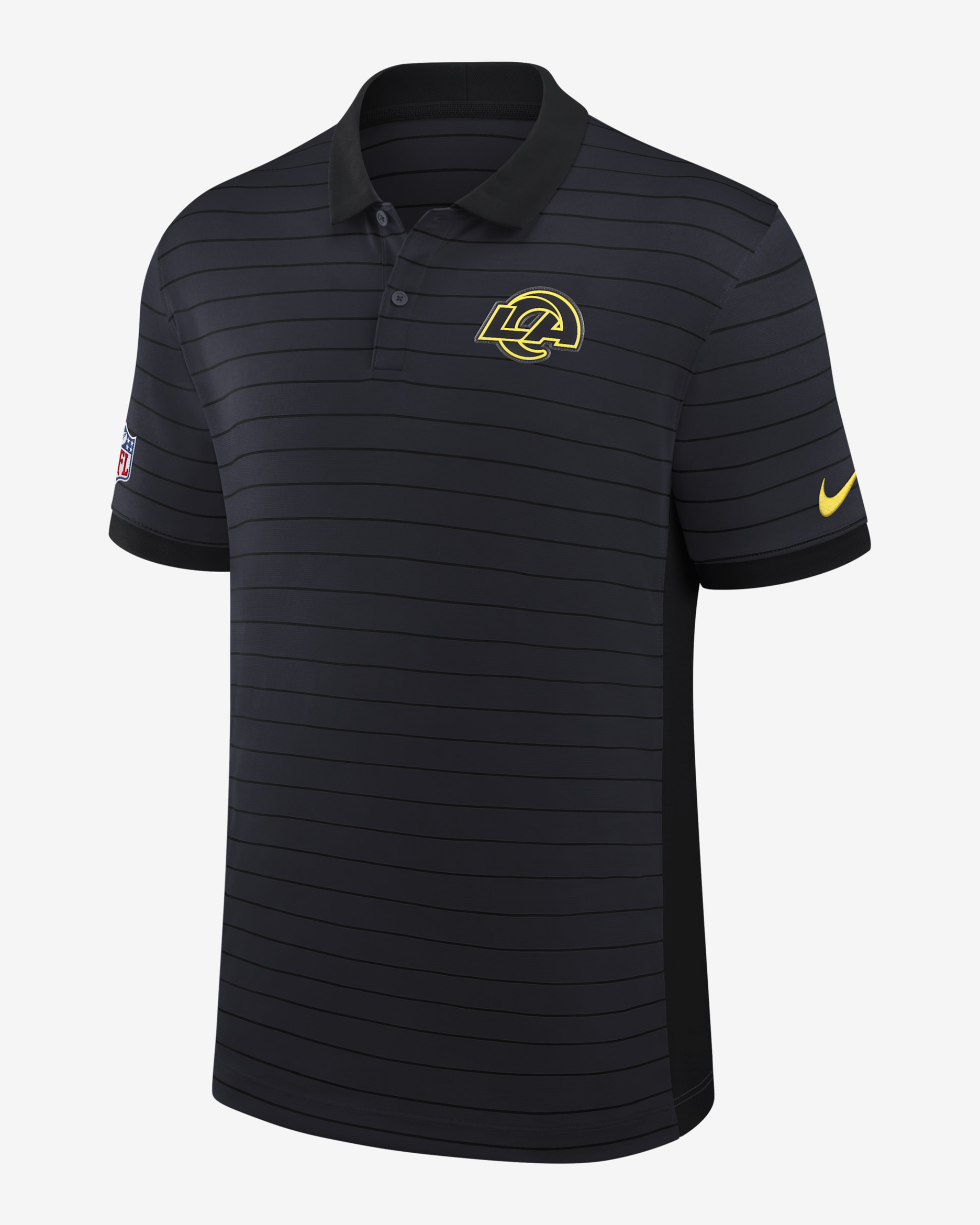 Los Angeles Rams Rivalries Collection Sideline Victory Men's Nike Dri-FIT NFL Polo - Navy