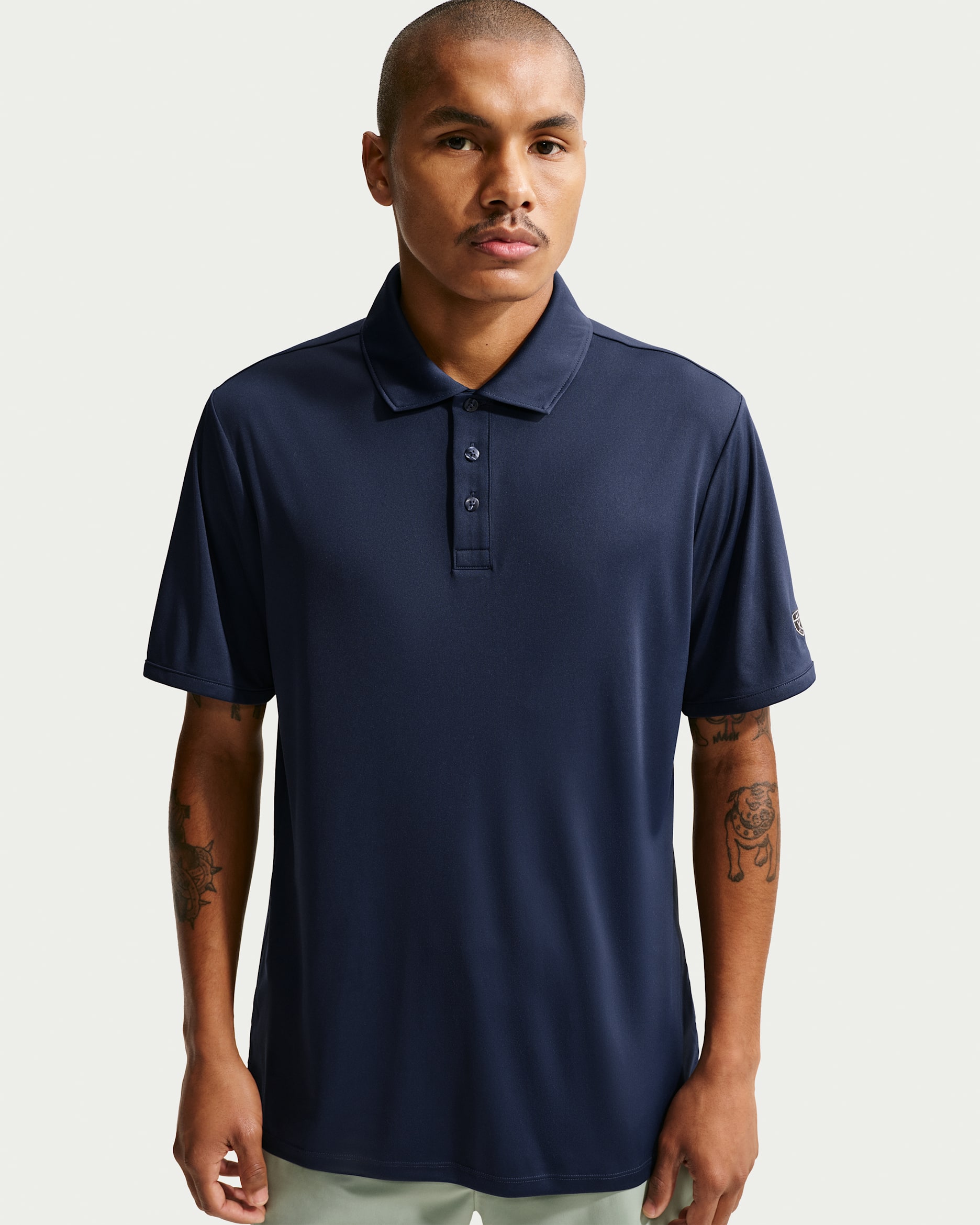 Nike Par Men's Dri-FIT Golf Polo - College Navy/College Navy