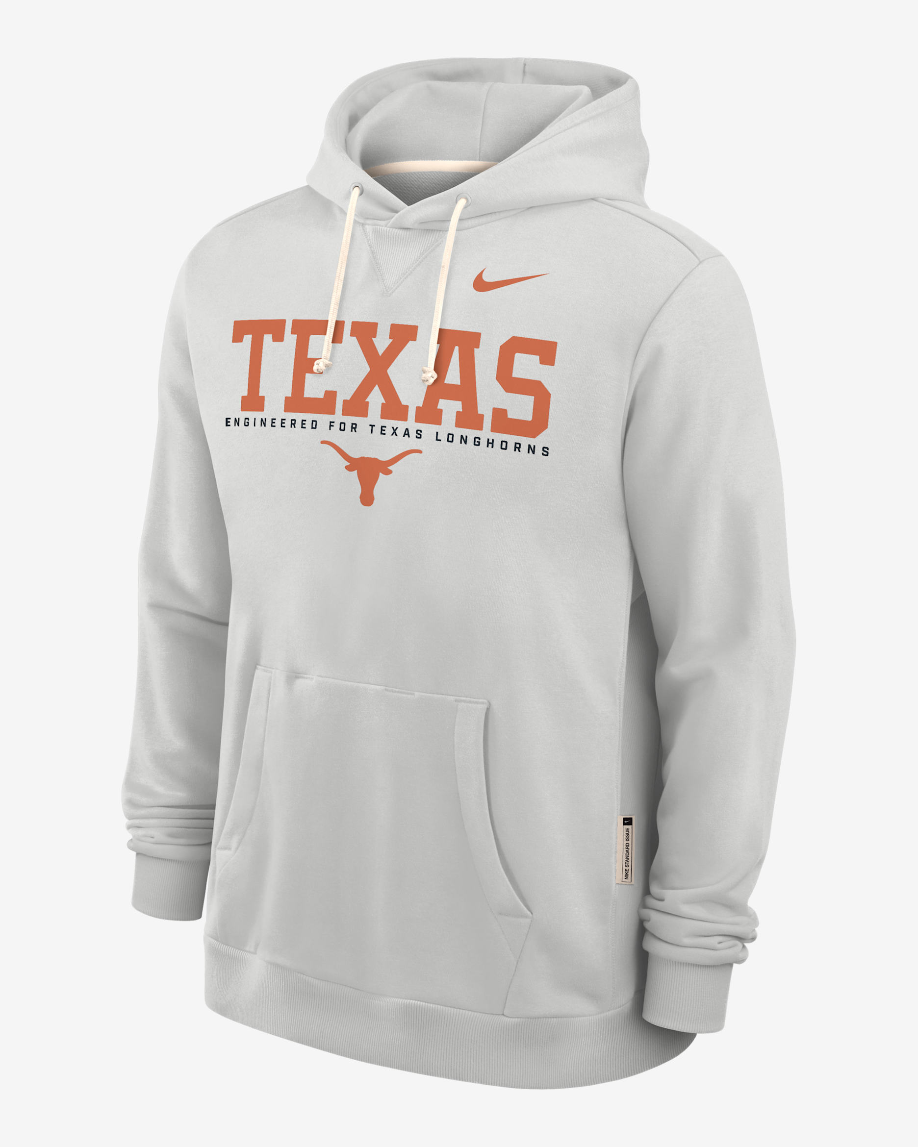 Texas Sideline Men's Nike Dri-FIT College Pullover Hoodie - Grey