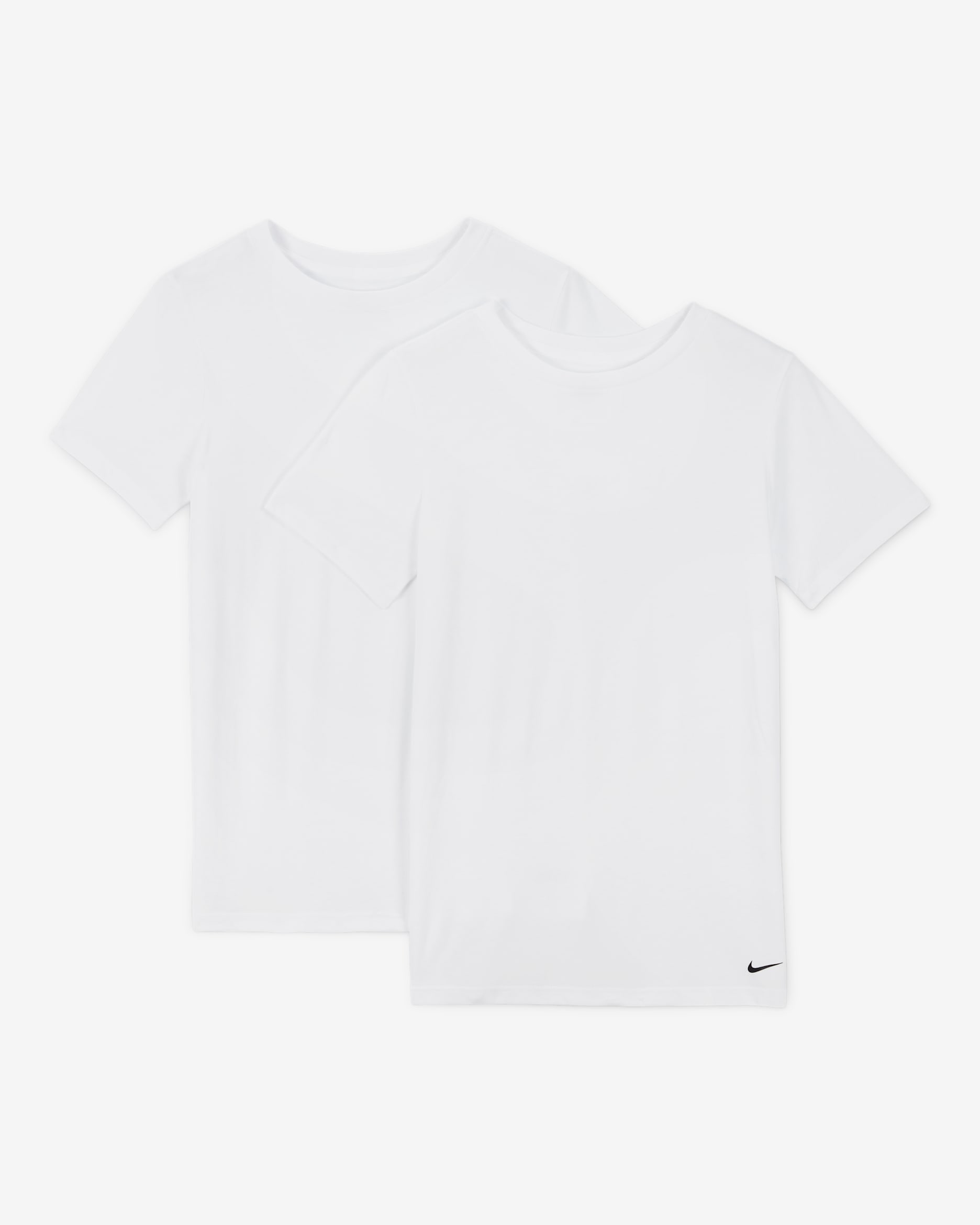 Nike Big Kids' Crew Undershirt (2-Pack) - White