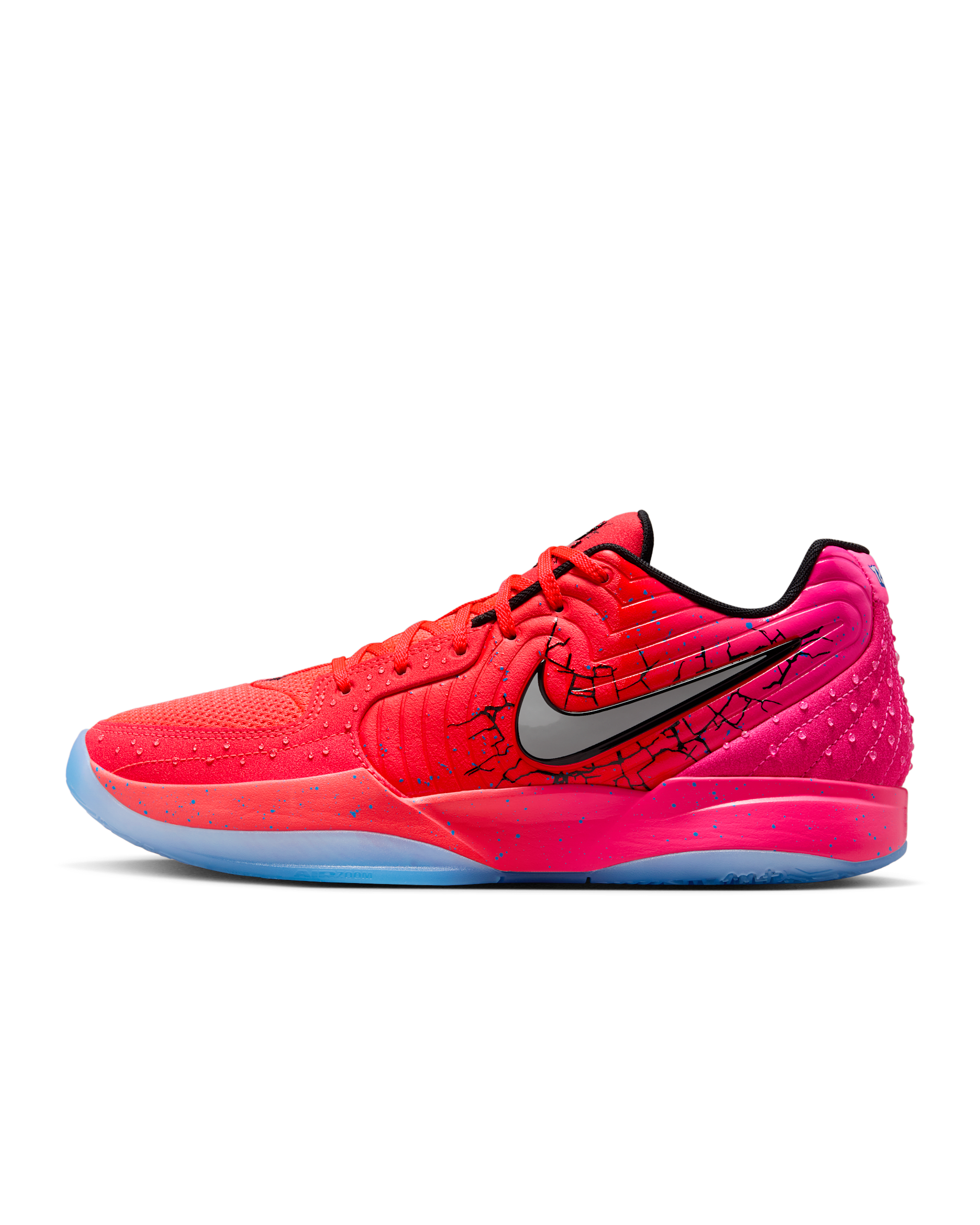 Ja 2 "Tropical Punch" Basketball Shoes - Bright Crimson/Hyper Pink/Black/Flat Silver