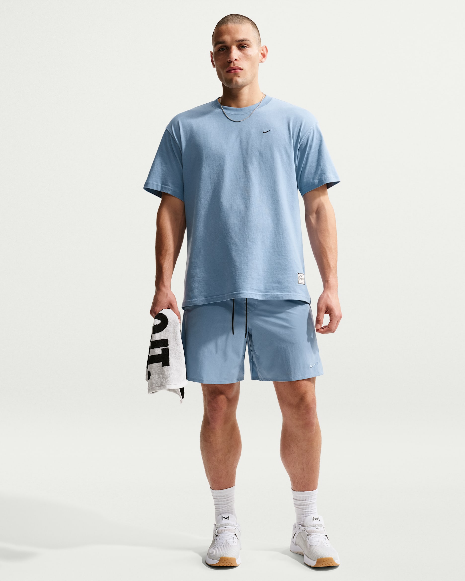 Nike Unlimited Men's Dri-FIT 7" Unlined Versatile Shorts - Work Blue/Black/Work Blue