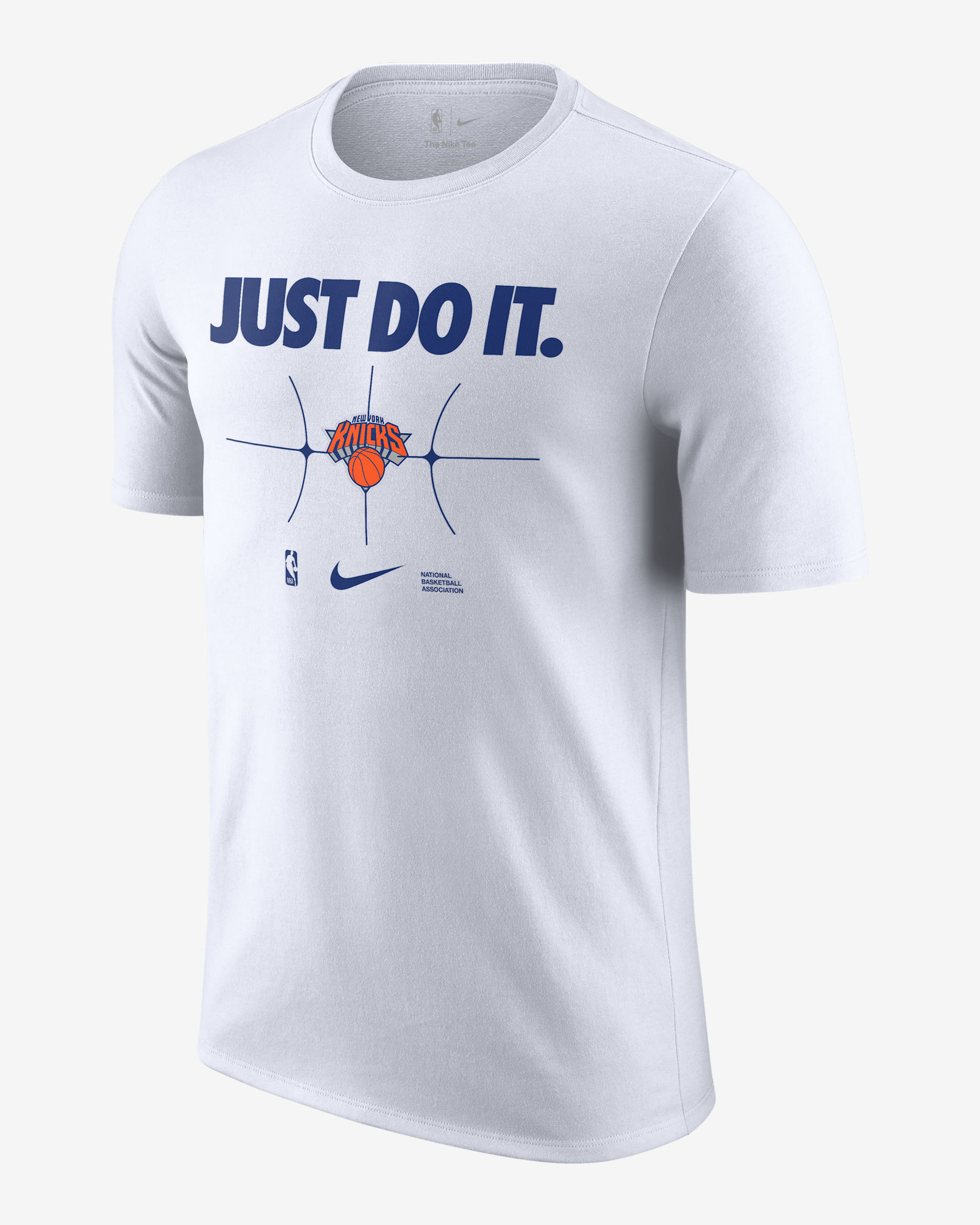 New York Knicks Essential Men's Nike NBA T-Shirt - White
