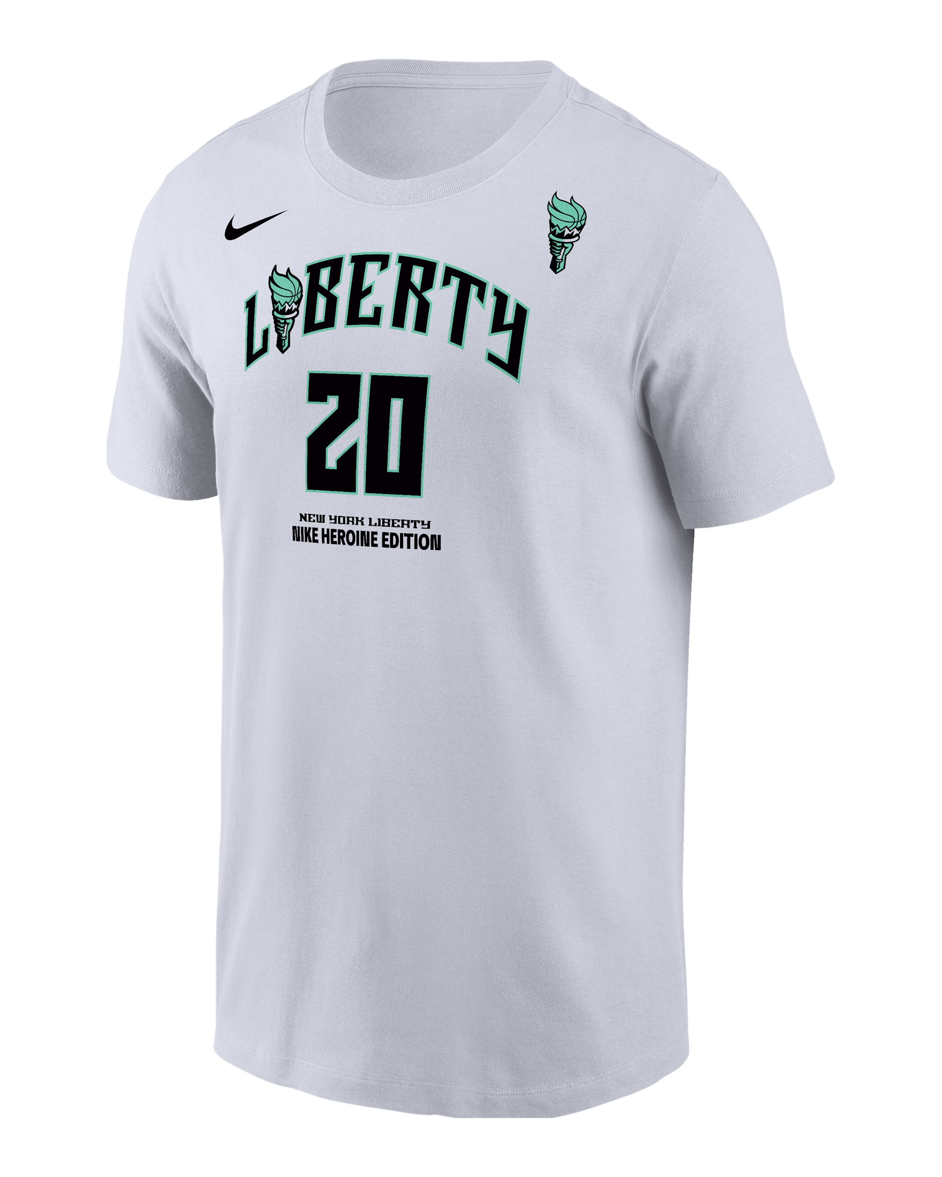 Playera de Nike WNBA para hombre Sabrina Ionescu New York Liberty - Blanco