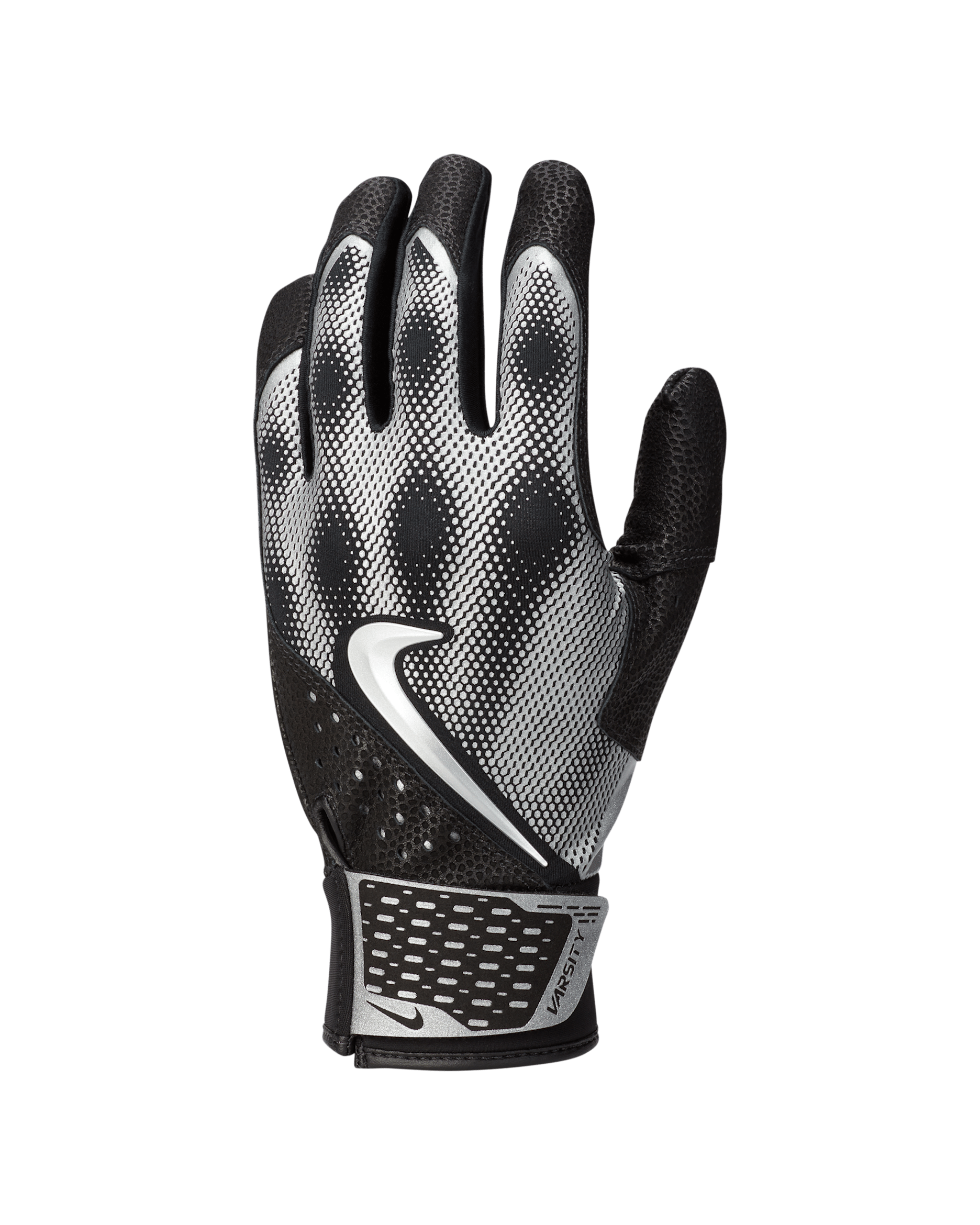 Nike Alpha Varsity Batting Gloves (1 Pair) - Black