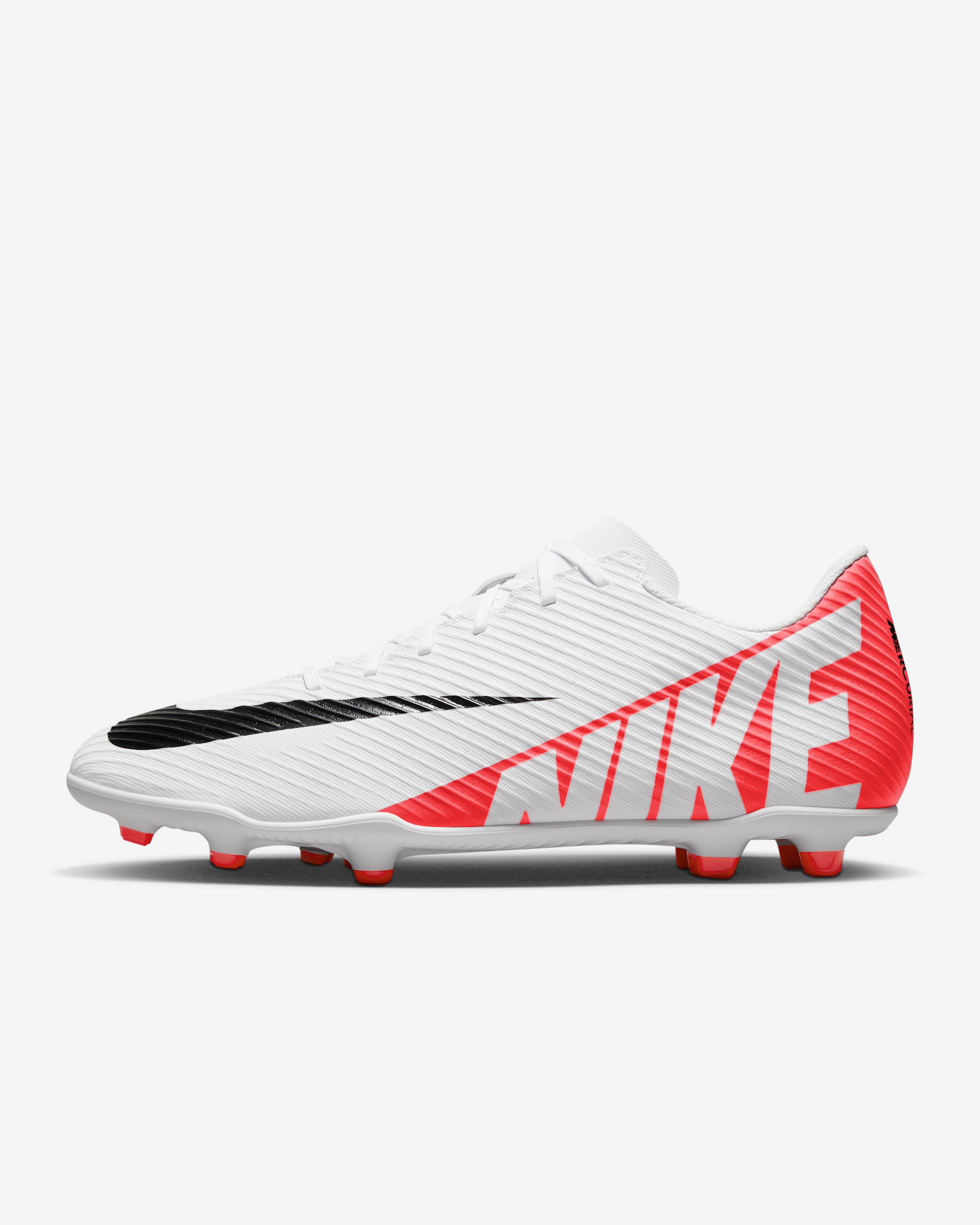 Nike Mercurial Vapor 15 Club Multi-Ground Low-Top Football Boot - Bright Crimson/Black/White