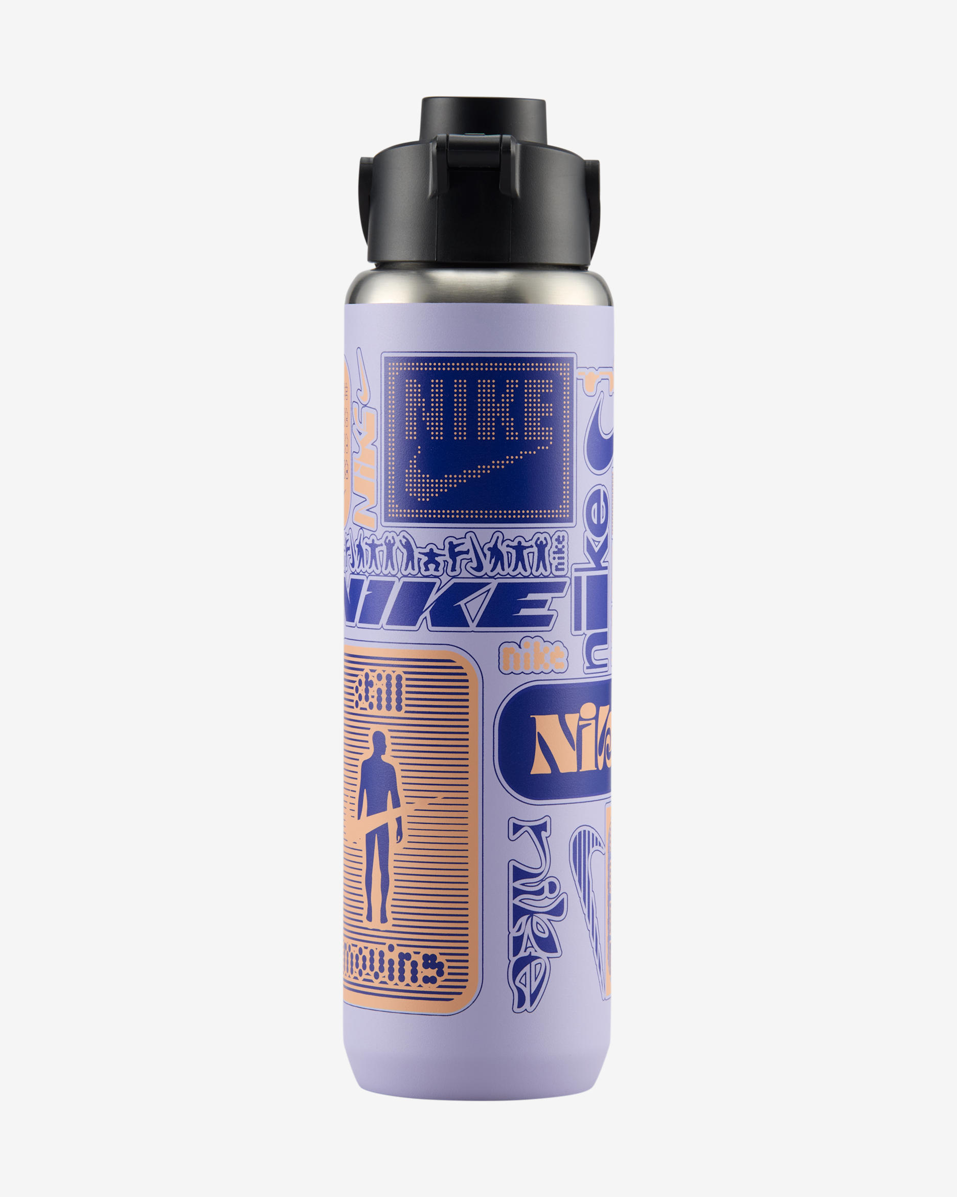 Nike Recharge Stainless Steel Chug Bottle (24 oz) - Hydrangeas