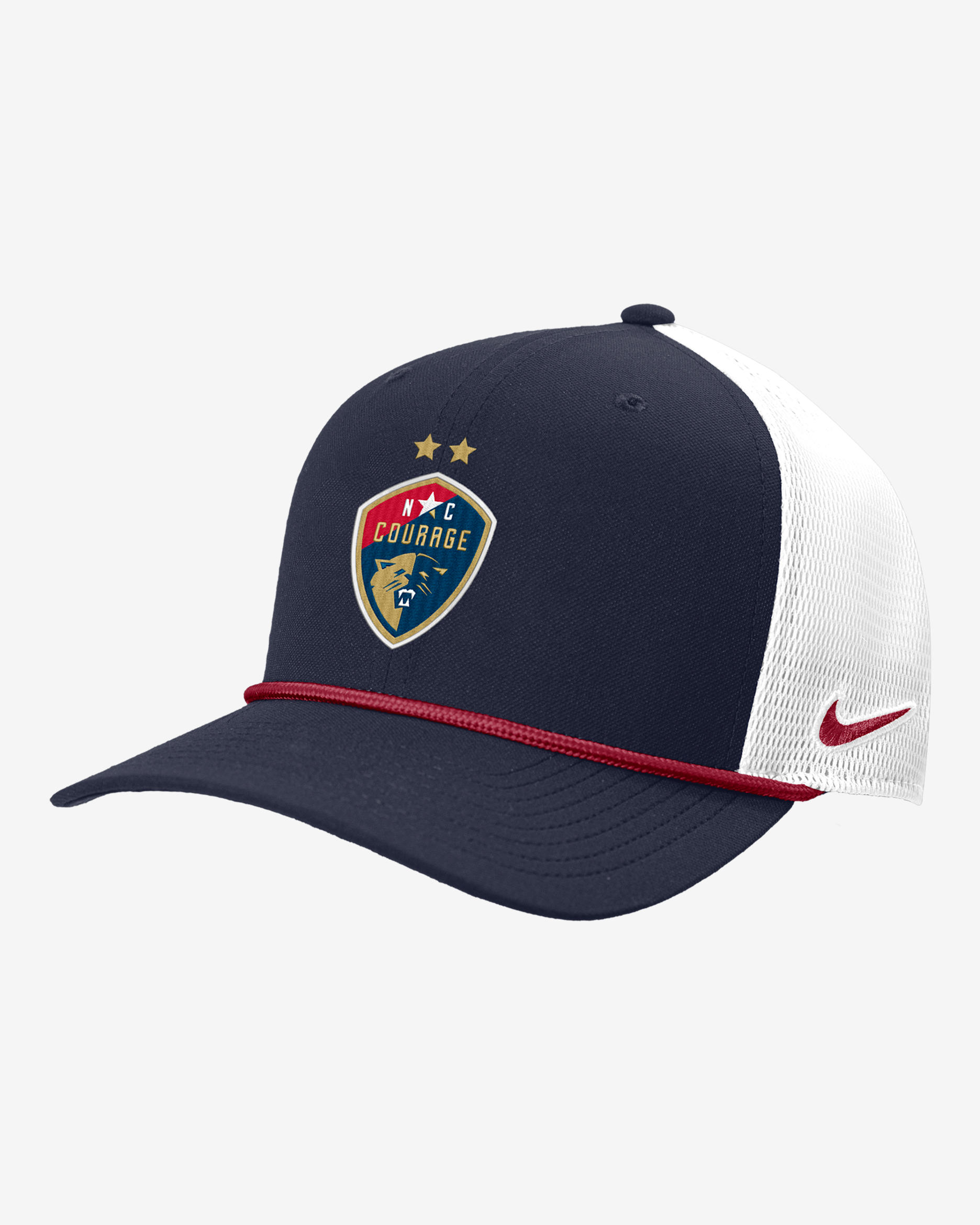 North Carolina Courage Nike NWSL Trucker Cap - Navy