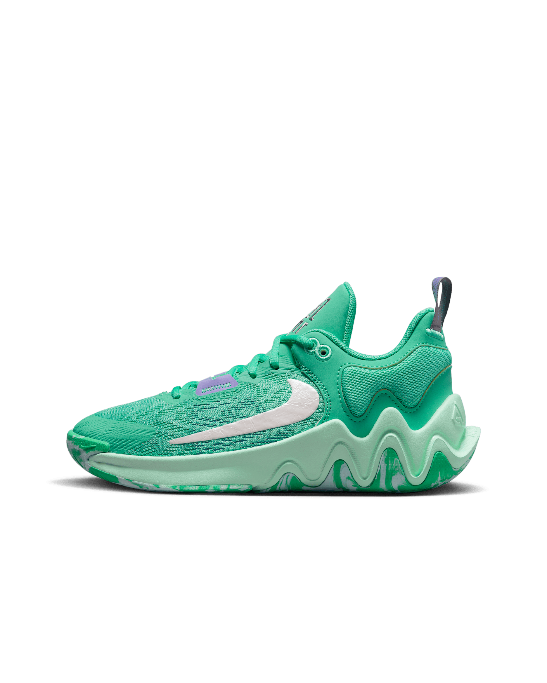 Giannis Immortality 2 Older Kids' Basketball Shoes - Light Menta/Lilac/Mint Foam/White