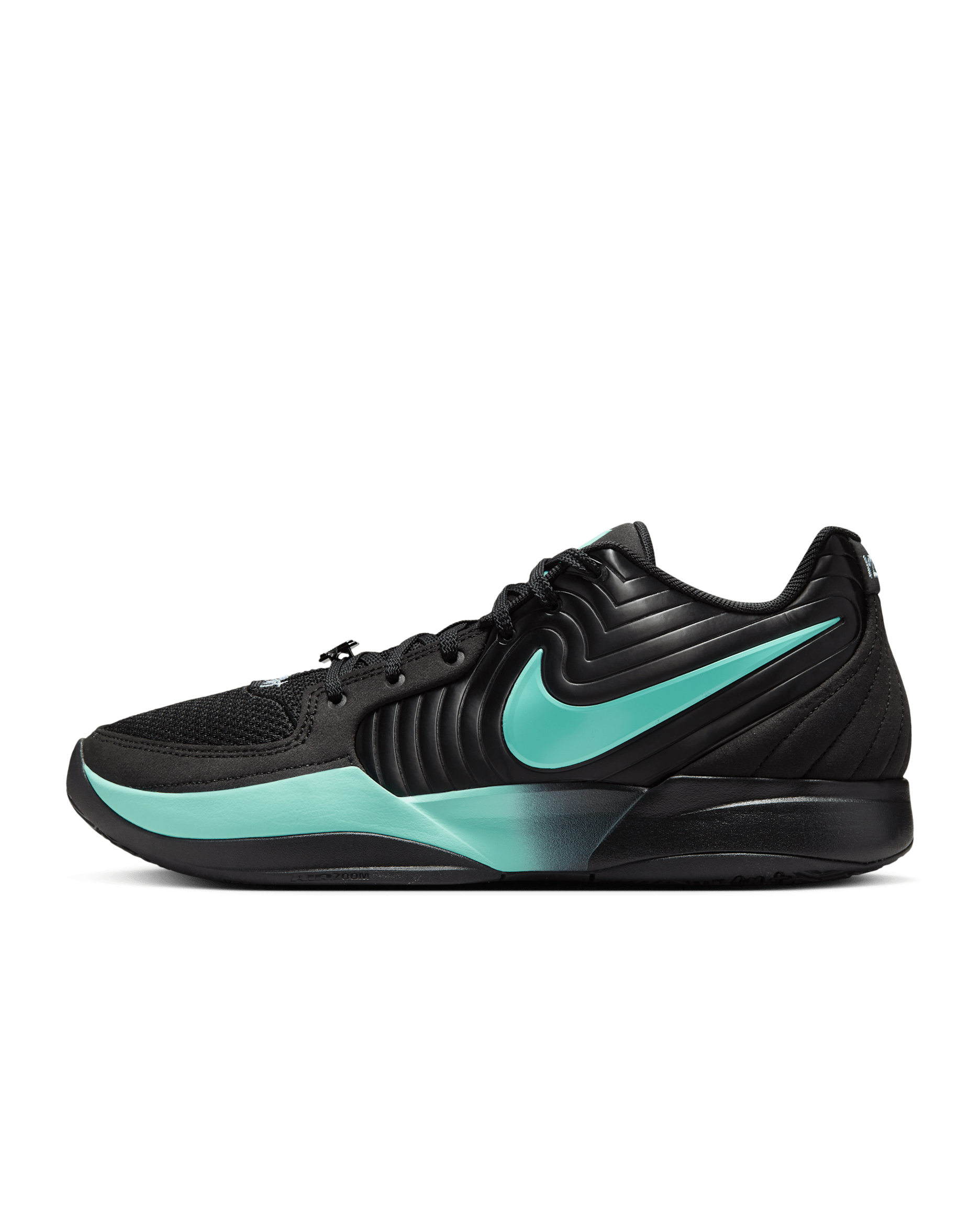JA 2 Basketball Shoes - Black/Cave Stone/Bleached Turquoise