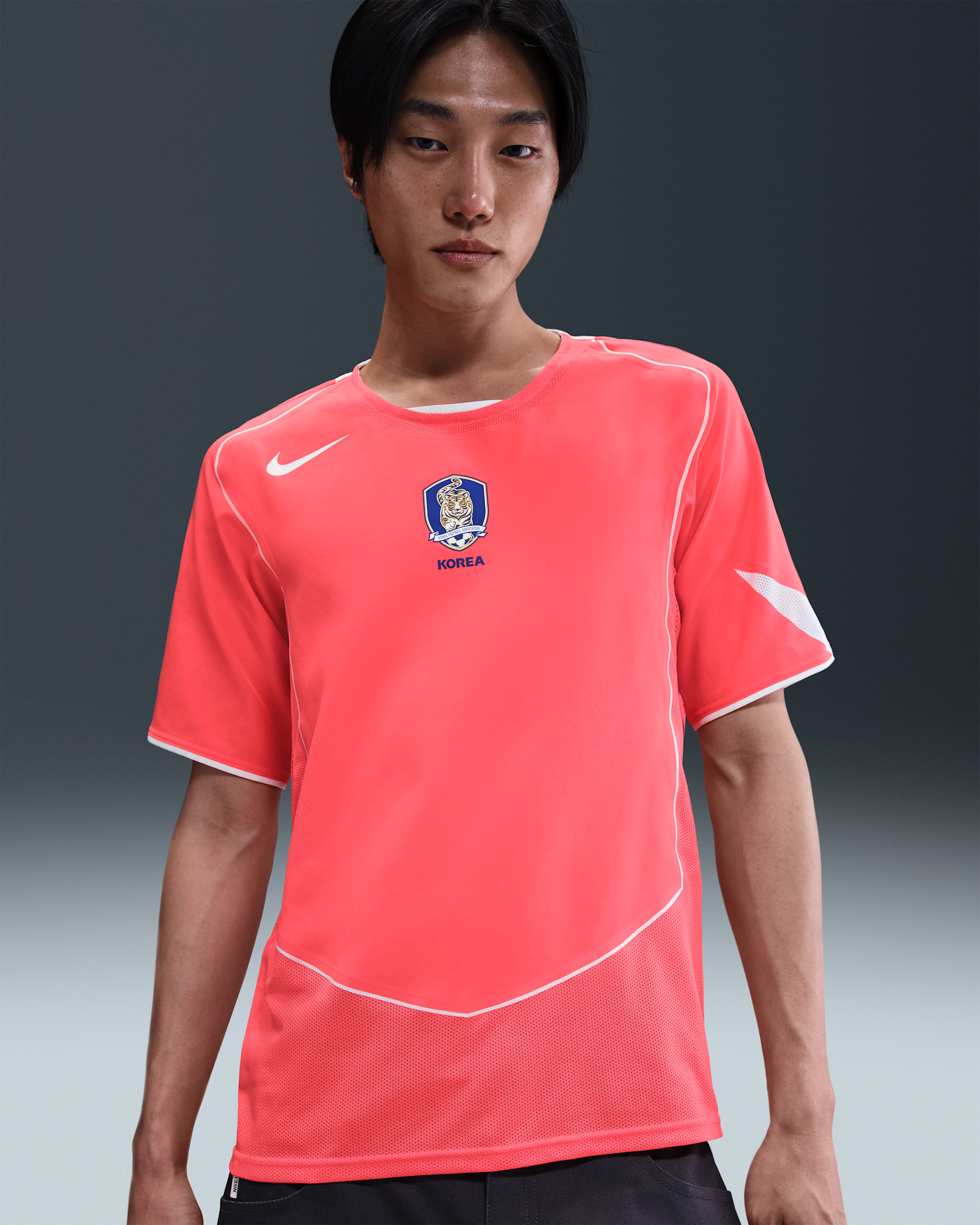 Total 90 Reissue Corea del Sur 2004 Camiseta de fútbol Replica Nike - Hombre - Laser Crimson/Blanco/Blanco