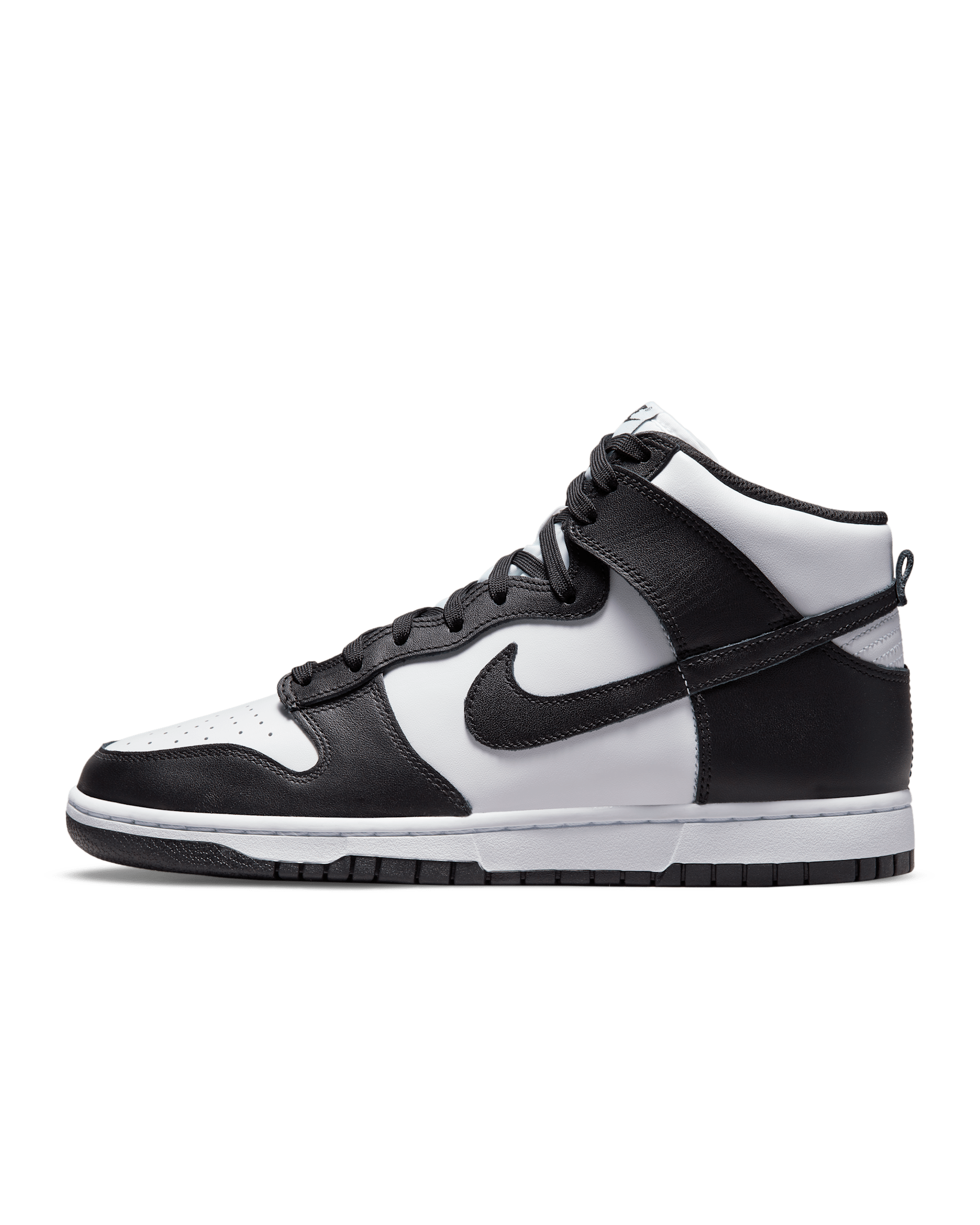 Nike Dunk High Retro Men's Shoe - White/Total Orange/Black
