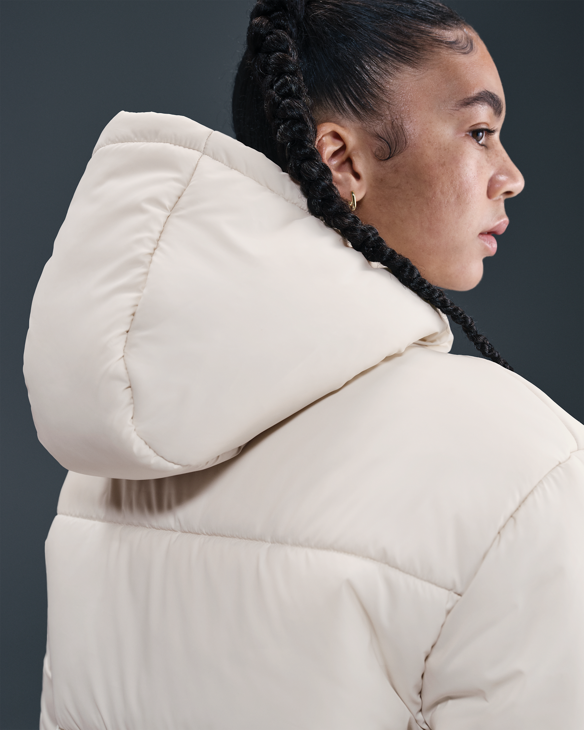 Nike Sportswear Classic Puffer Women's Therma-FIT Loose Hooded Jacket