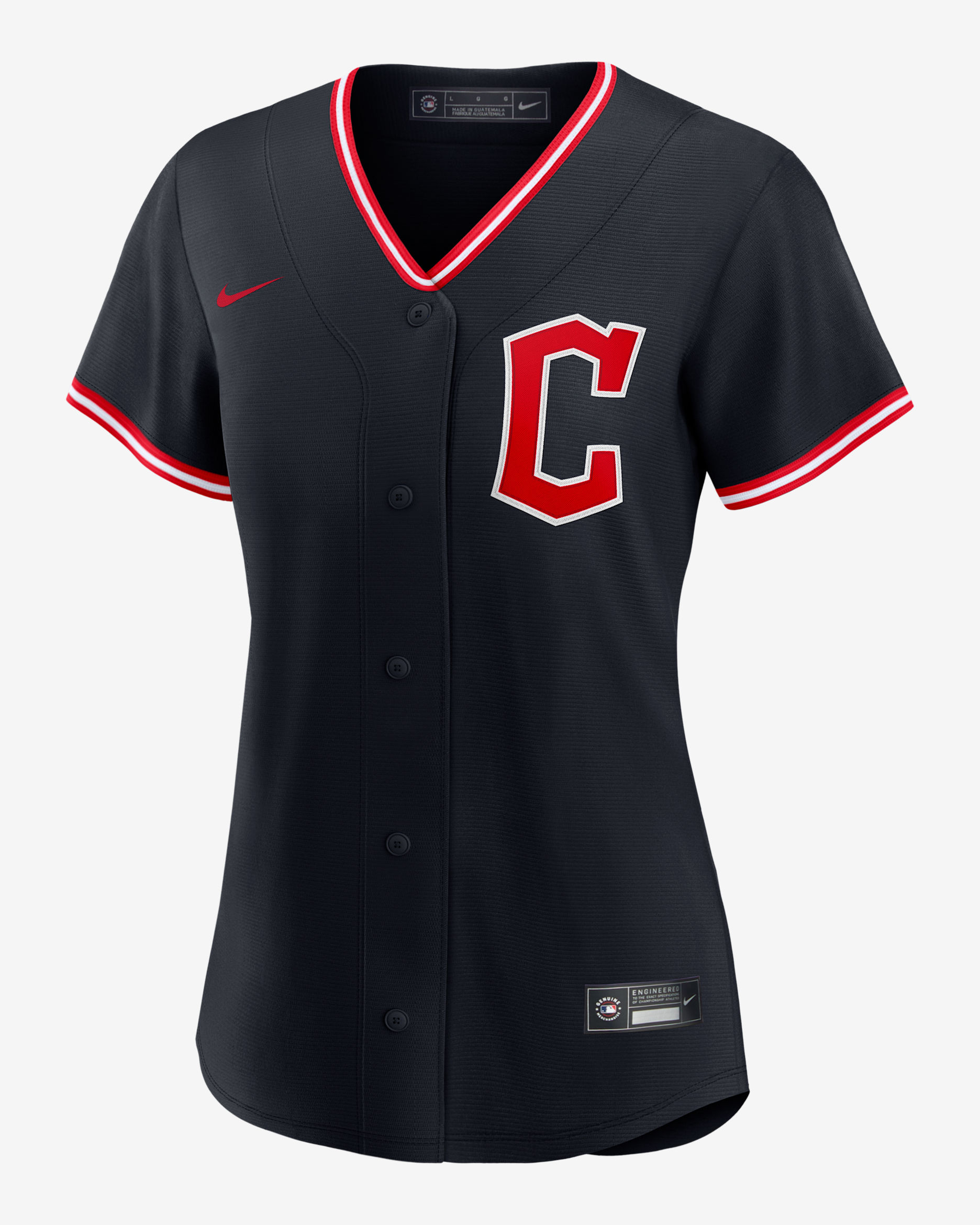 Cleveland Guardians Women's Nike MLB Replica Jersey - Navy