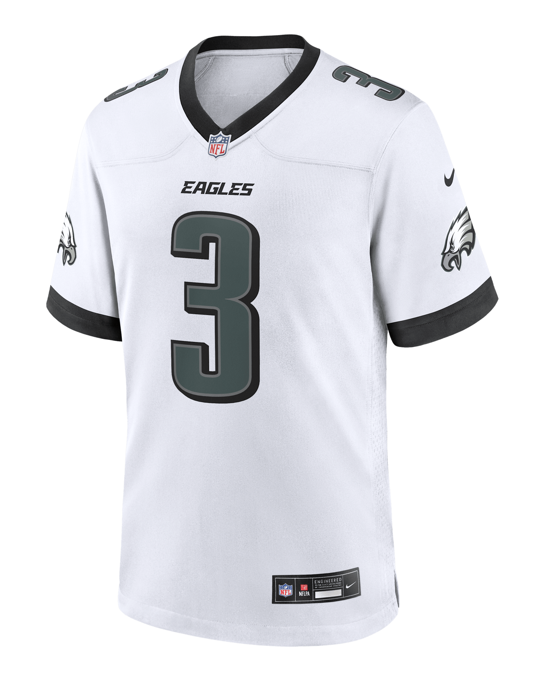 Nolan Smith Philadelphia Eagles Men's Nike NFL Game Jersey - White