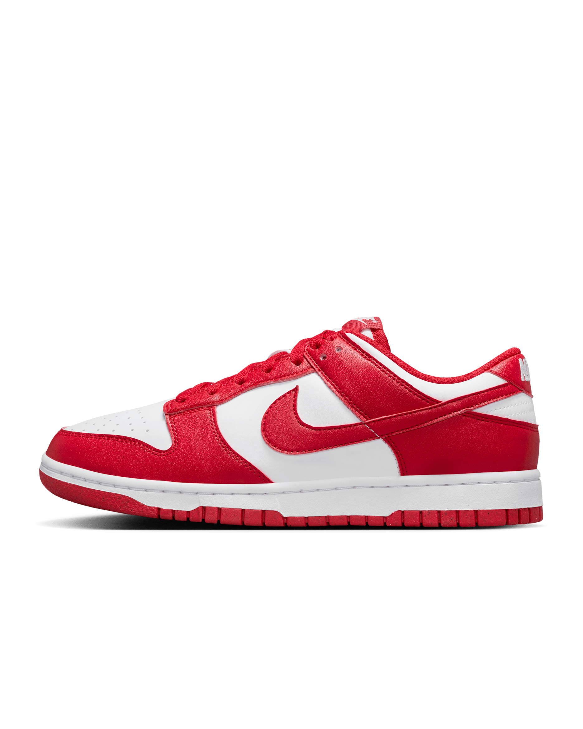 Nike Dunk Low Next Nature Women's Shoes - White/White/University Red