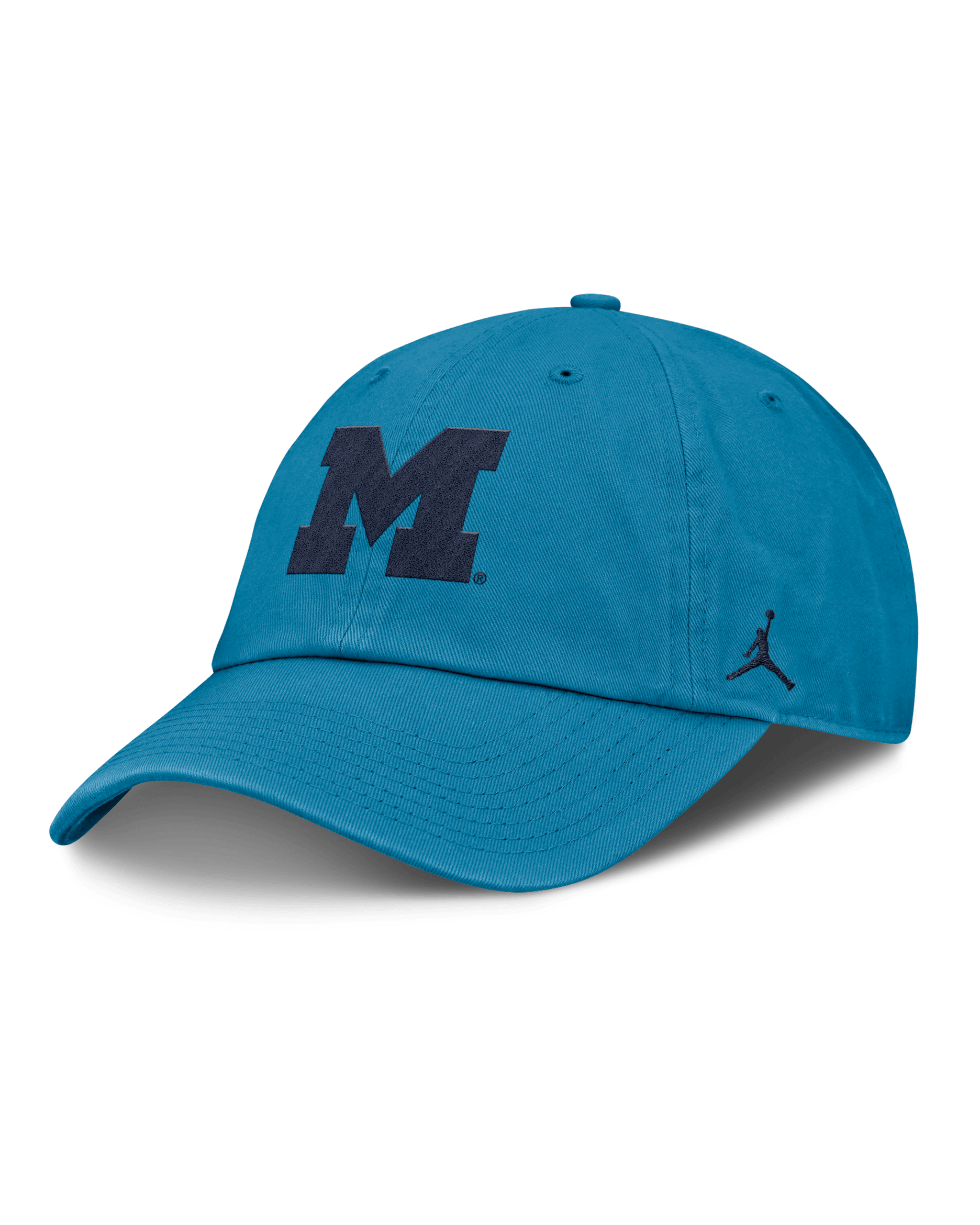 Michigan Primetime Campus Club Toned Men's Jordan Brand College Adjustable Hat - Blue