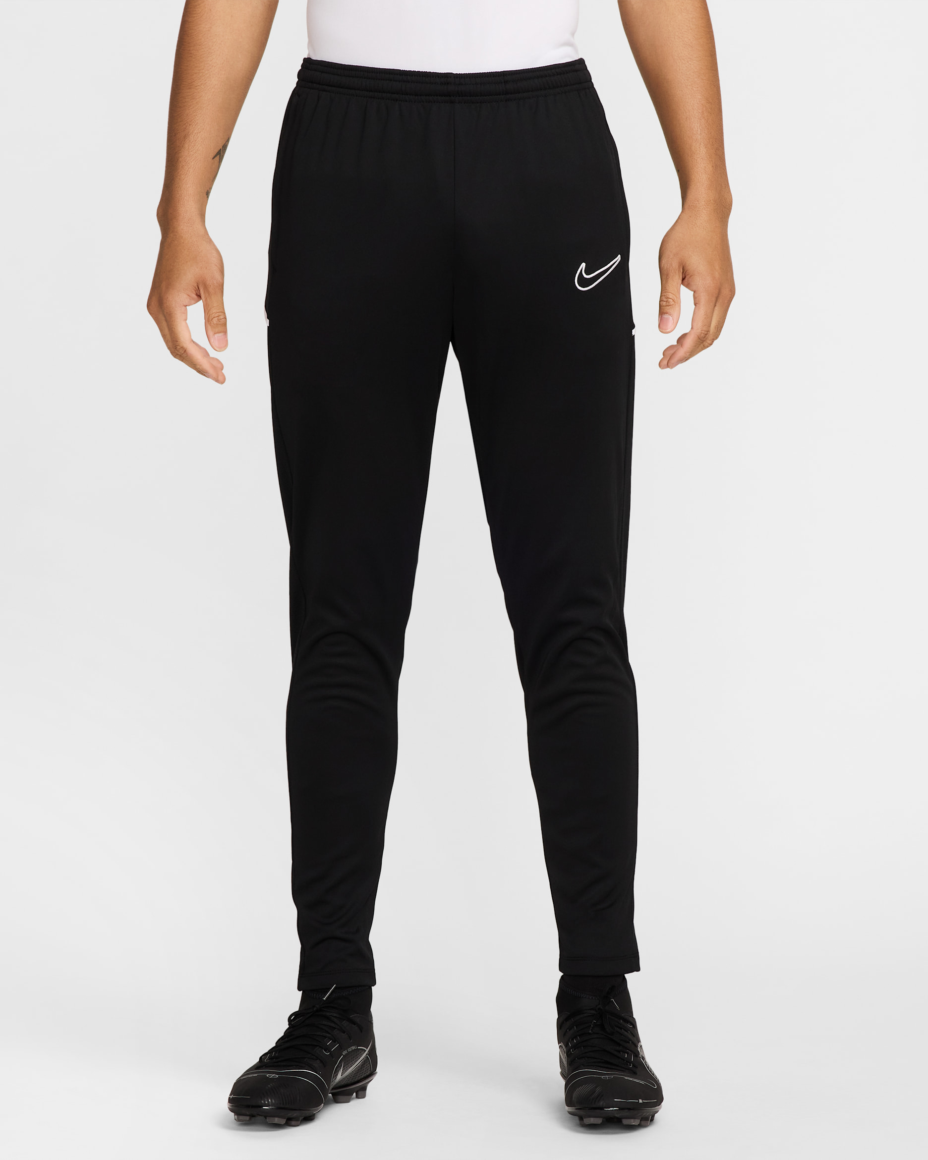 Nike Academy Men's Dri-FIT Football Pants - Black/Black/White