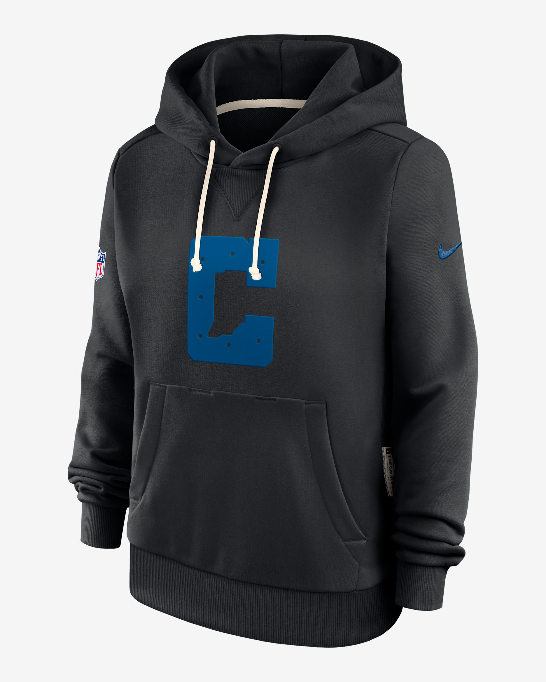 Indianapolis Colts Alt 2 Pack Women's Nike Dri-FIT NFL Pullover Hoodie - Black