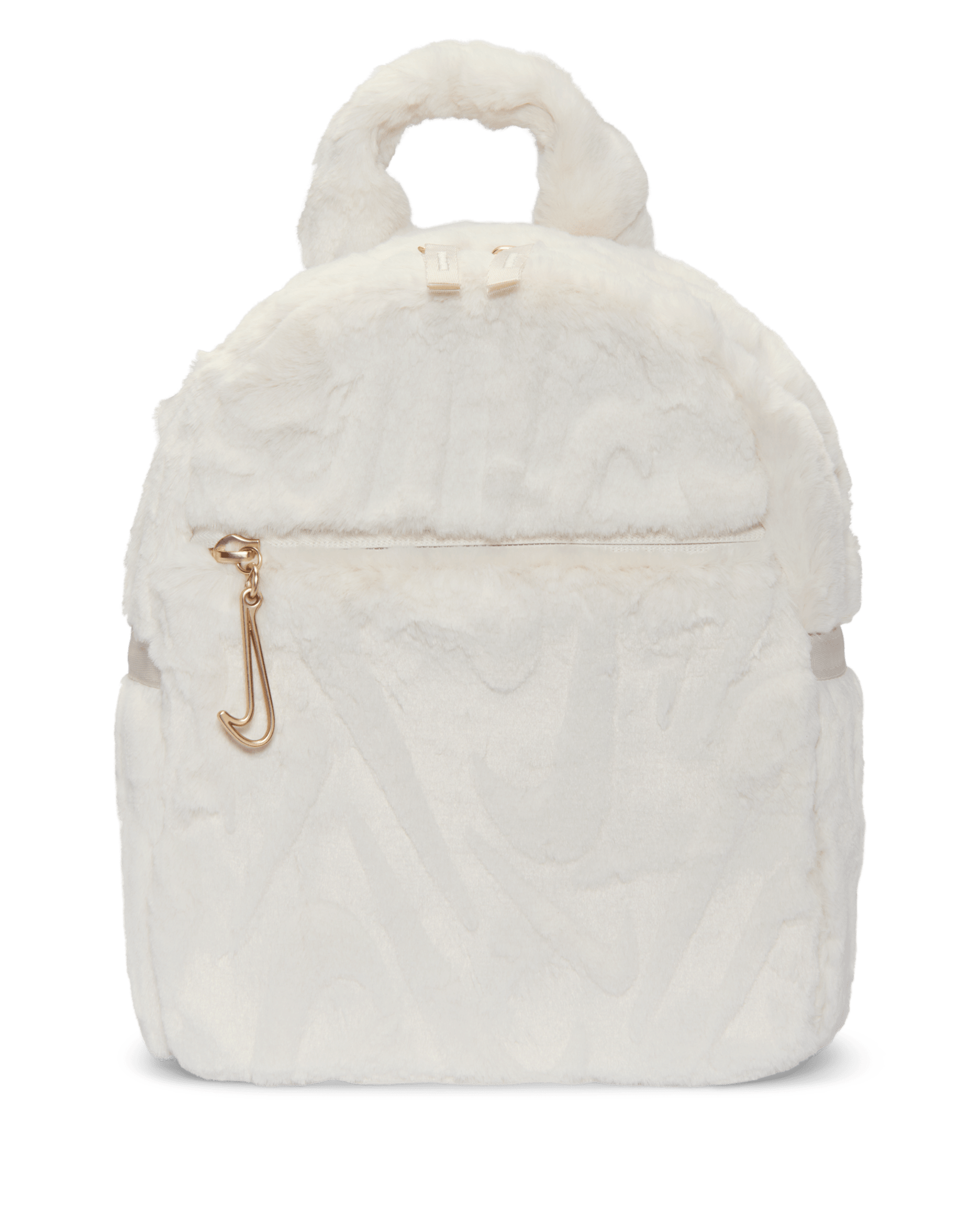 Nike Sportswear Futura minirugzak van imitatiebont (6 liter) - Phantom/Sanddrift/Phantom