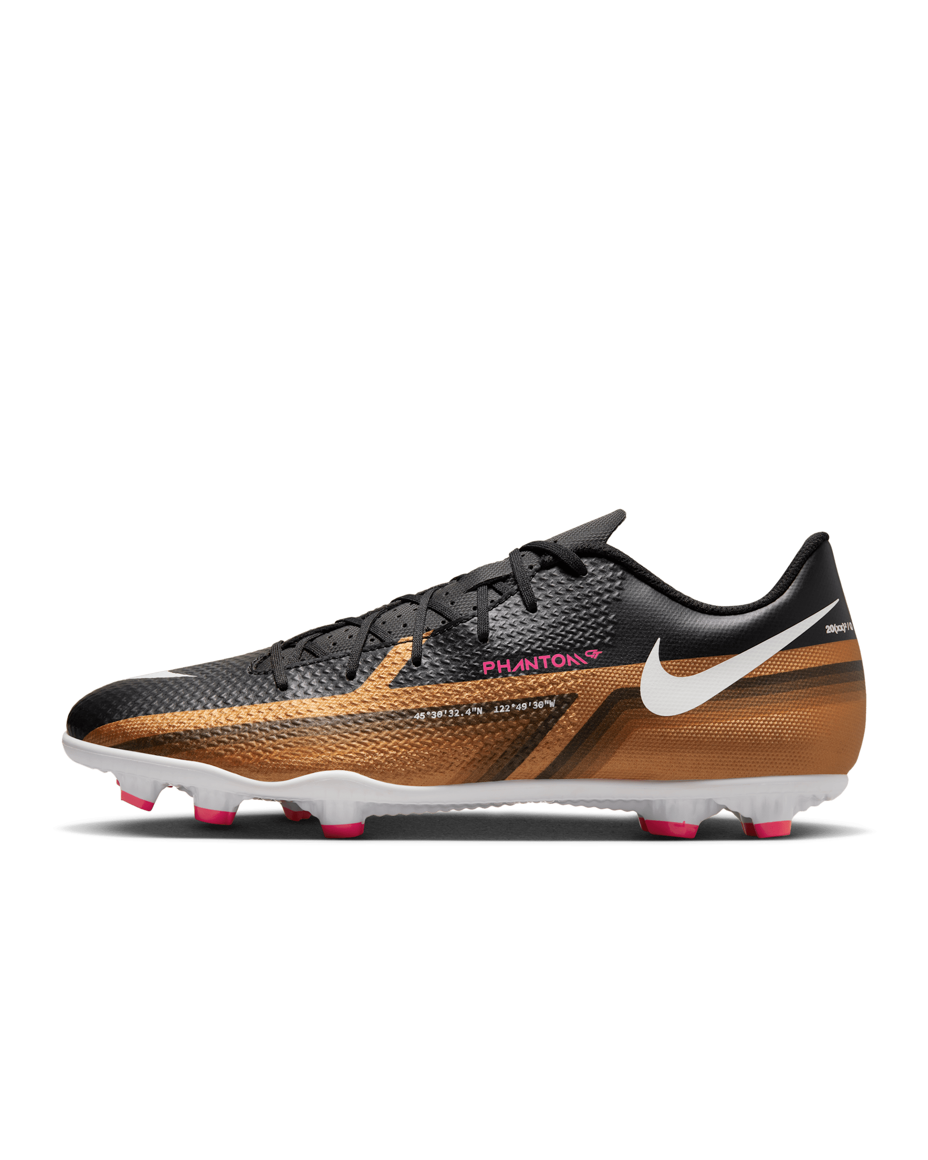 Nike Phantom GT2 Club MG Multi-Ground Football Boots - Metallic Copper/Black/White