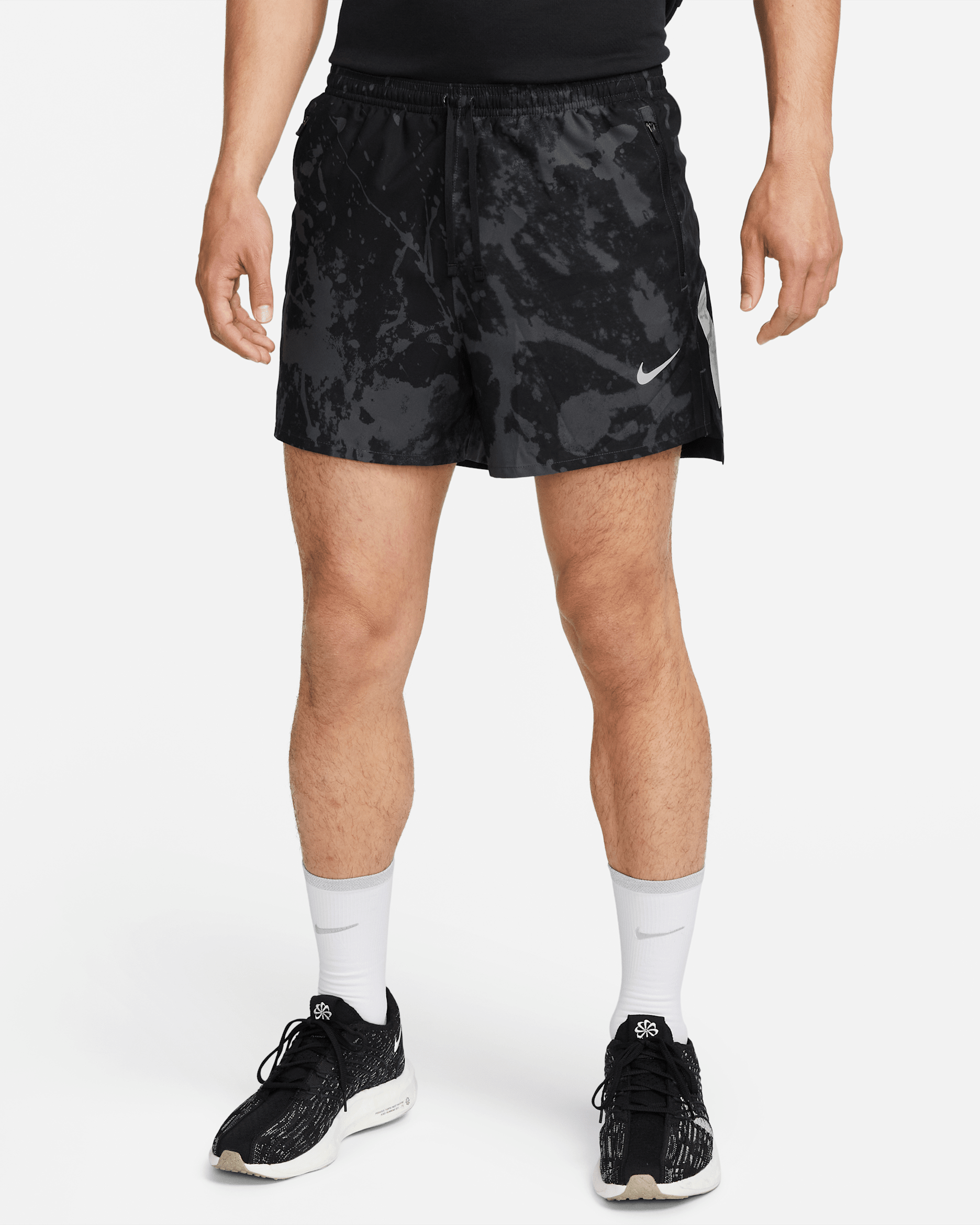 Nike Dri-FIT Run Division Stride Men's 10cm (approx.) Brief-Lined Running Shorts - Black