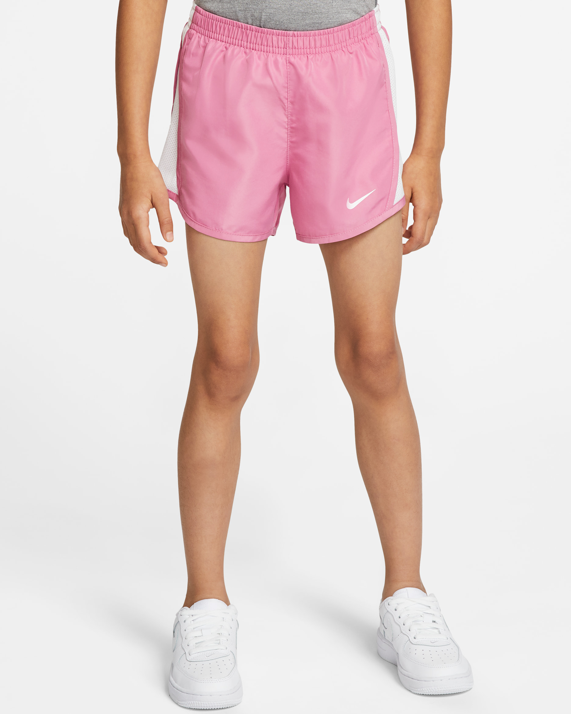 Shorts tempo para niños talla pequeña Nike Dri-FIT - Rosa