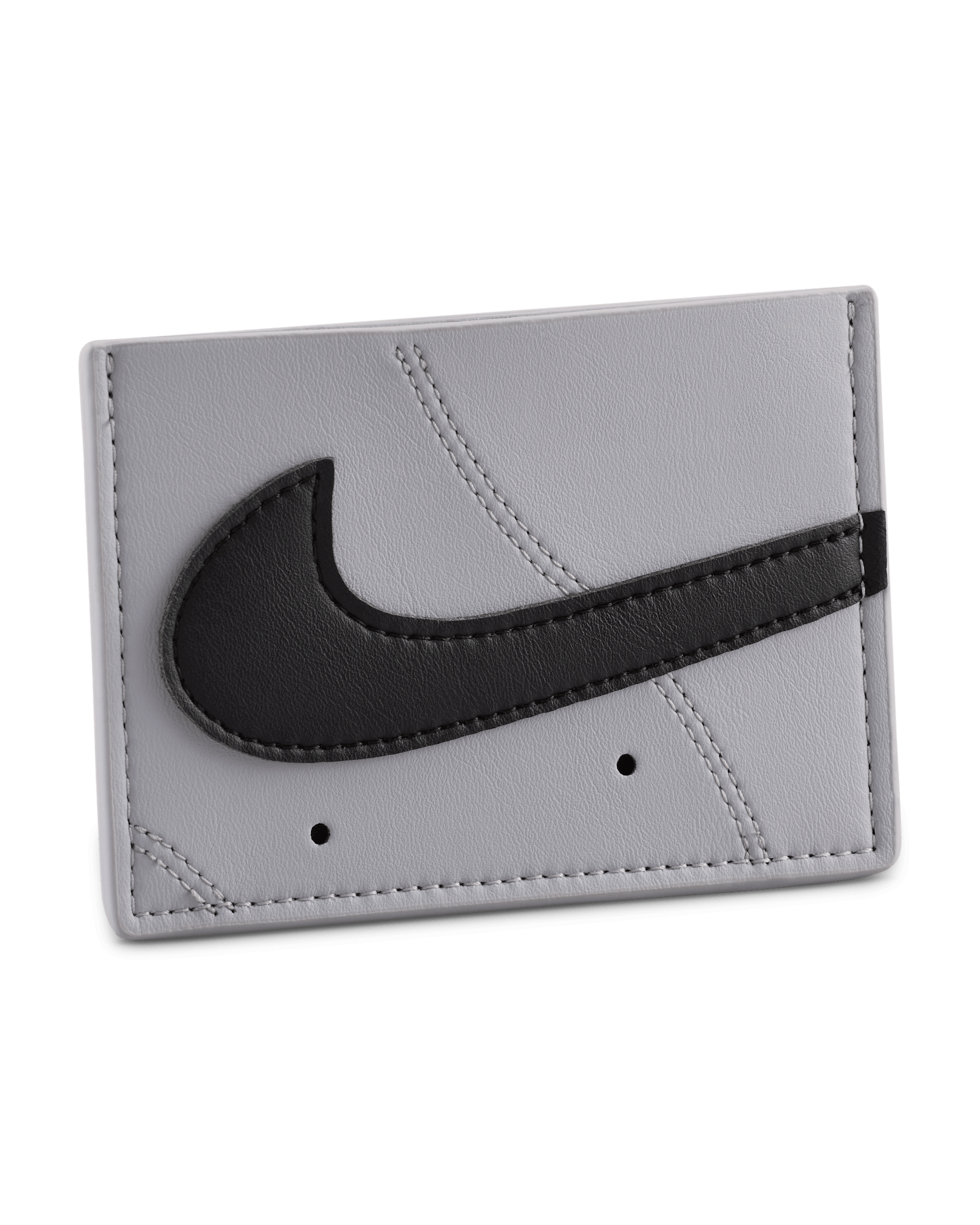 나이키 아이콘 에어 포스 1 카드 지갑 - 울프 그레이/울프 그레이/블랙