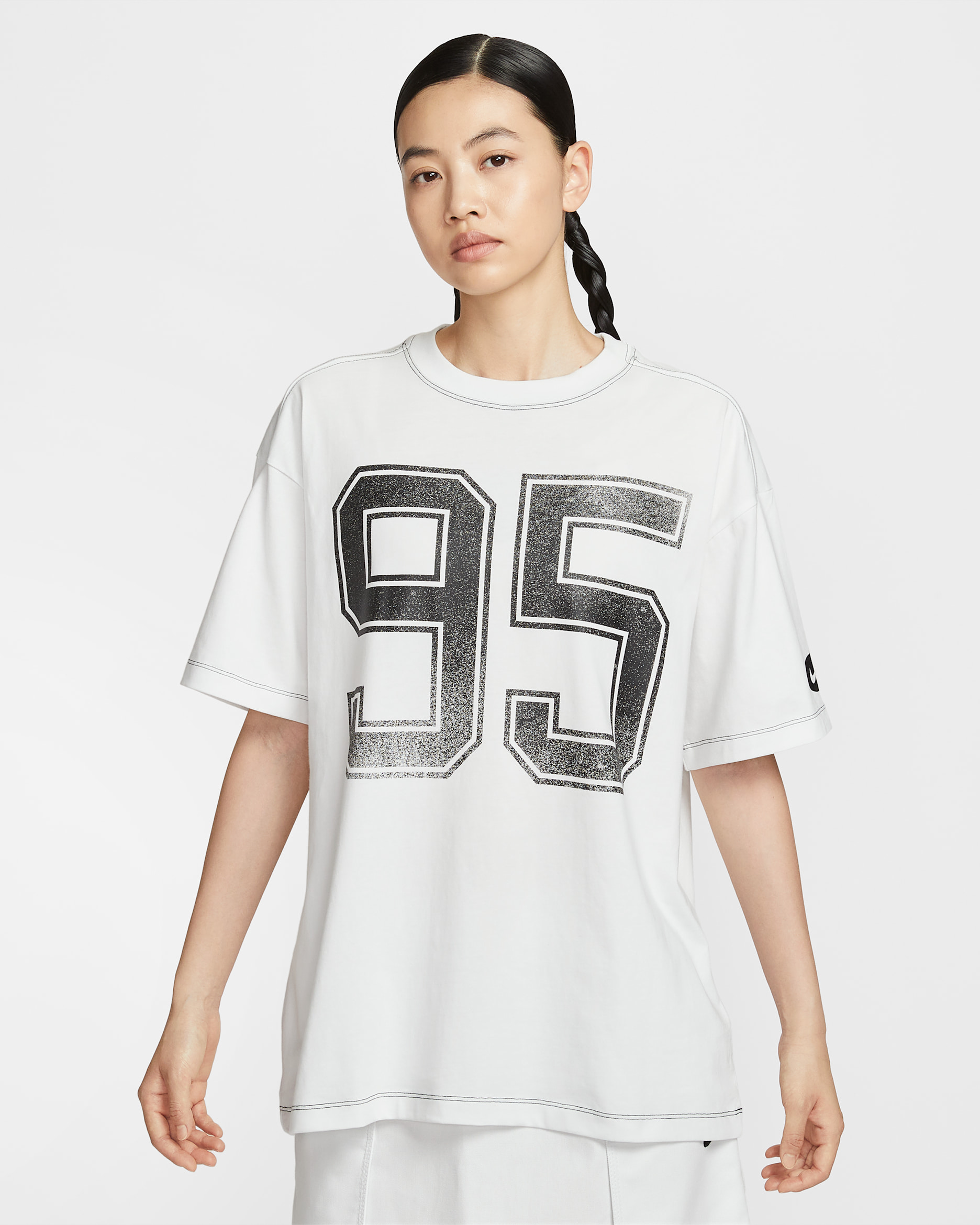 ナイキ スポーツウェア ウィメンズ ショートスリーブ Tシャツ - サミットホワイト