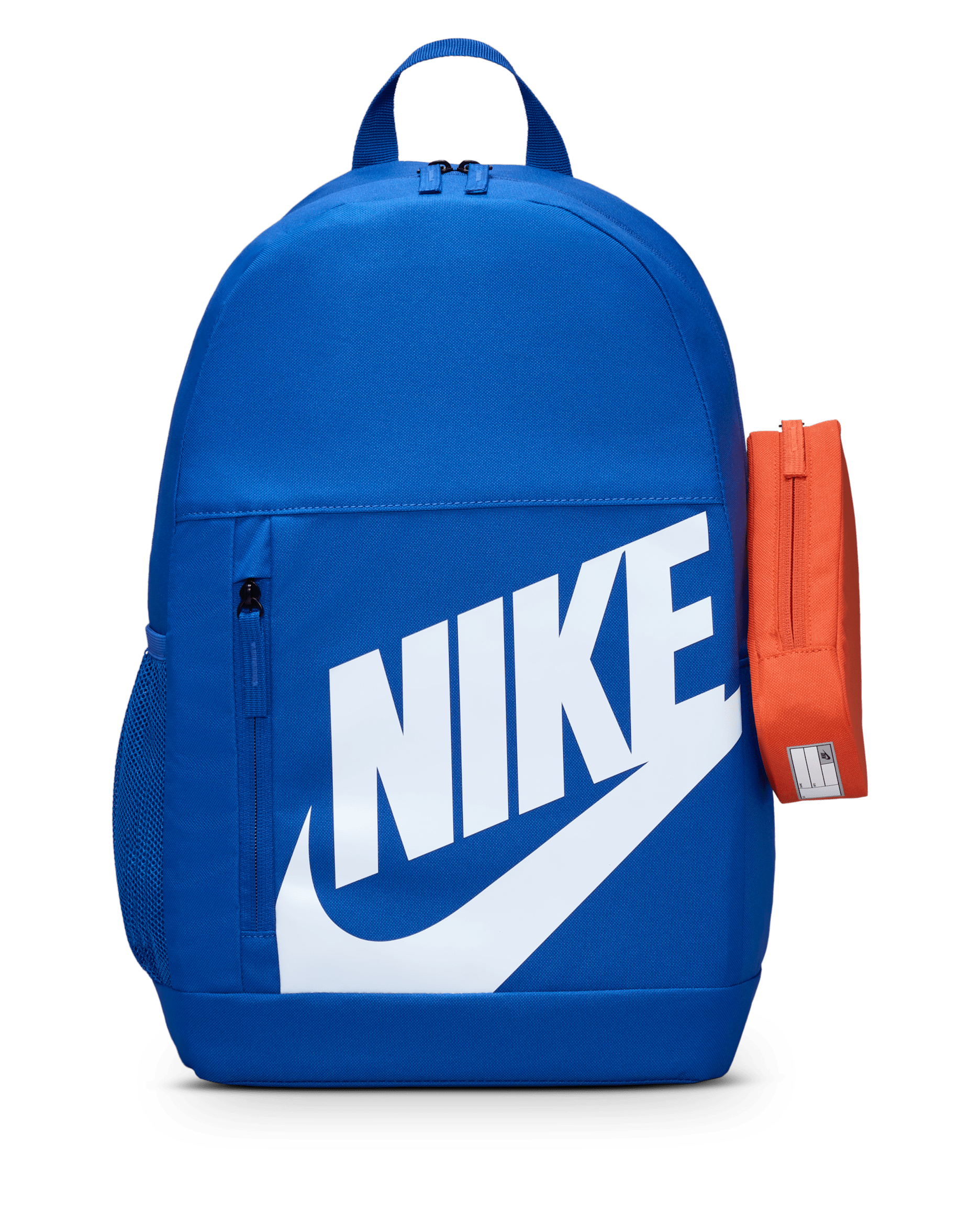 Nike Older Kids' Backpack (20L) - Game Royal/Orange/White