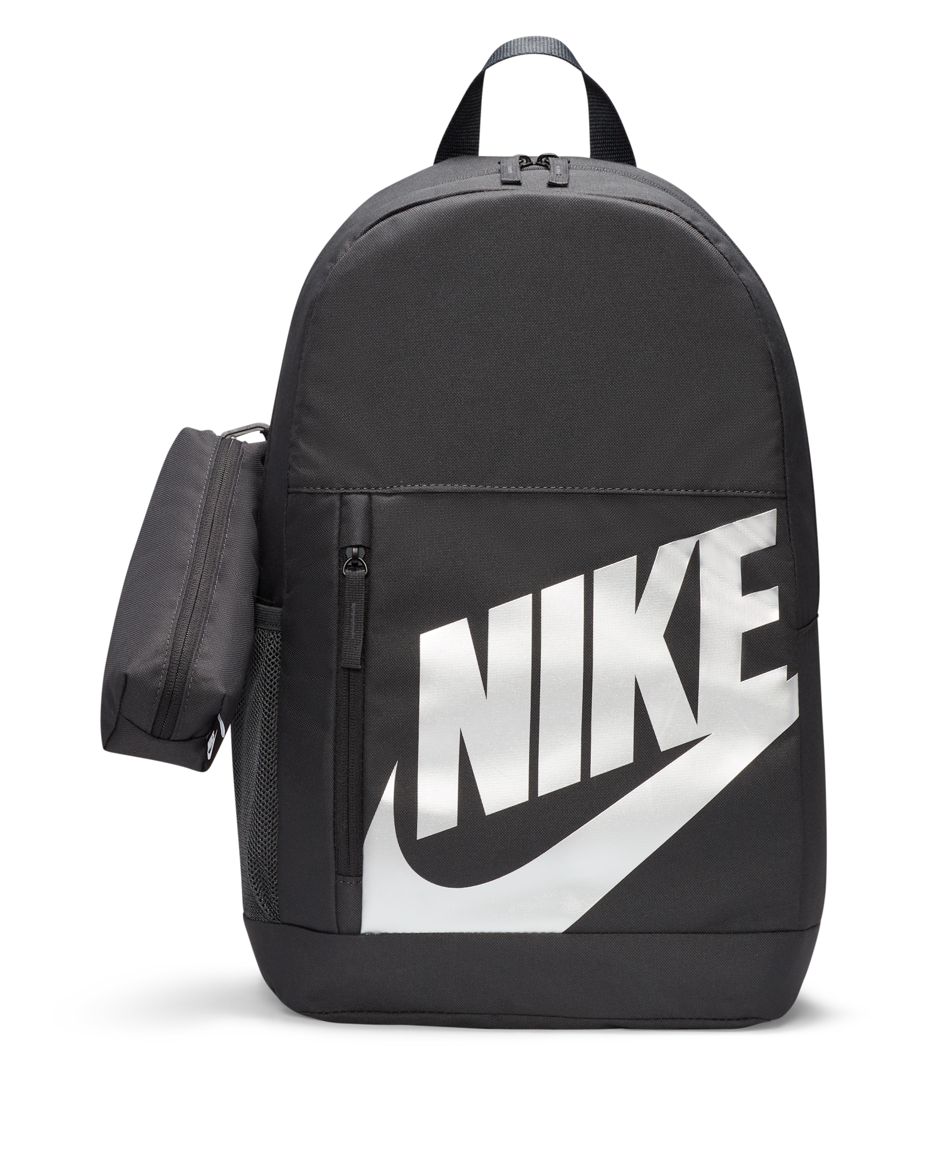 Nike Kids' Backpack (20L) - Dark Smoke Grey/Dark Smoke Grey/Metallic Silver