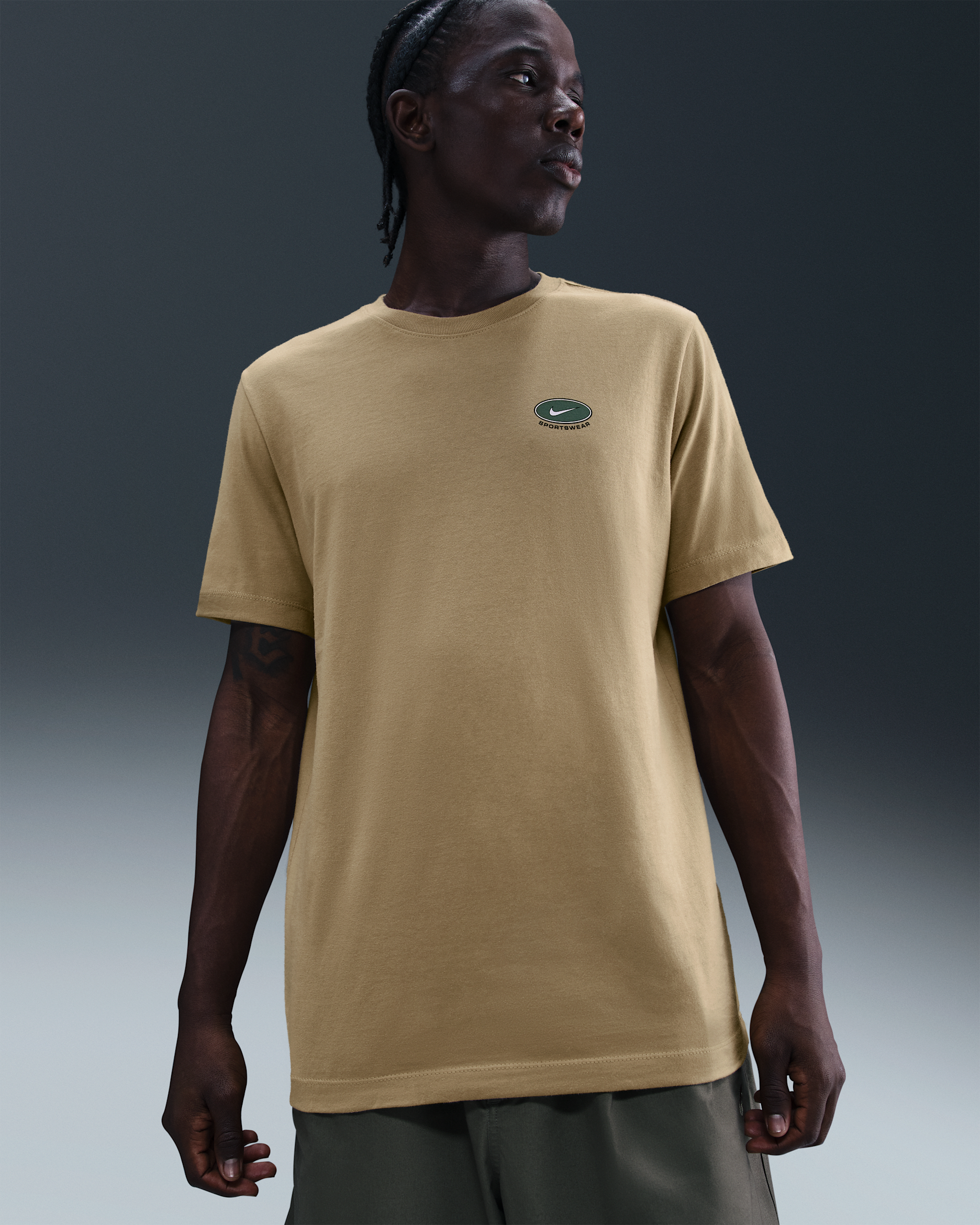 Nike Sportswear Men's T-Shirt - Parachute Beige