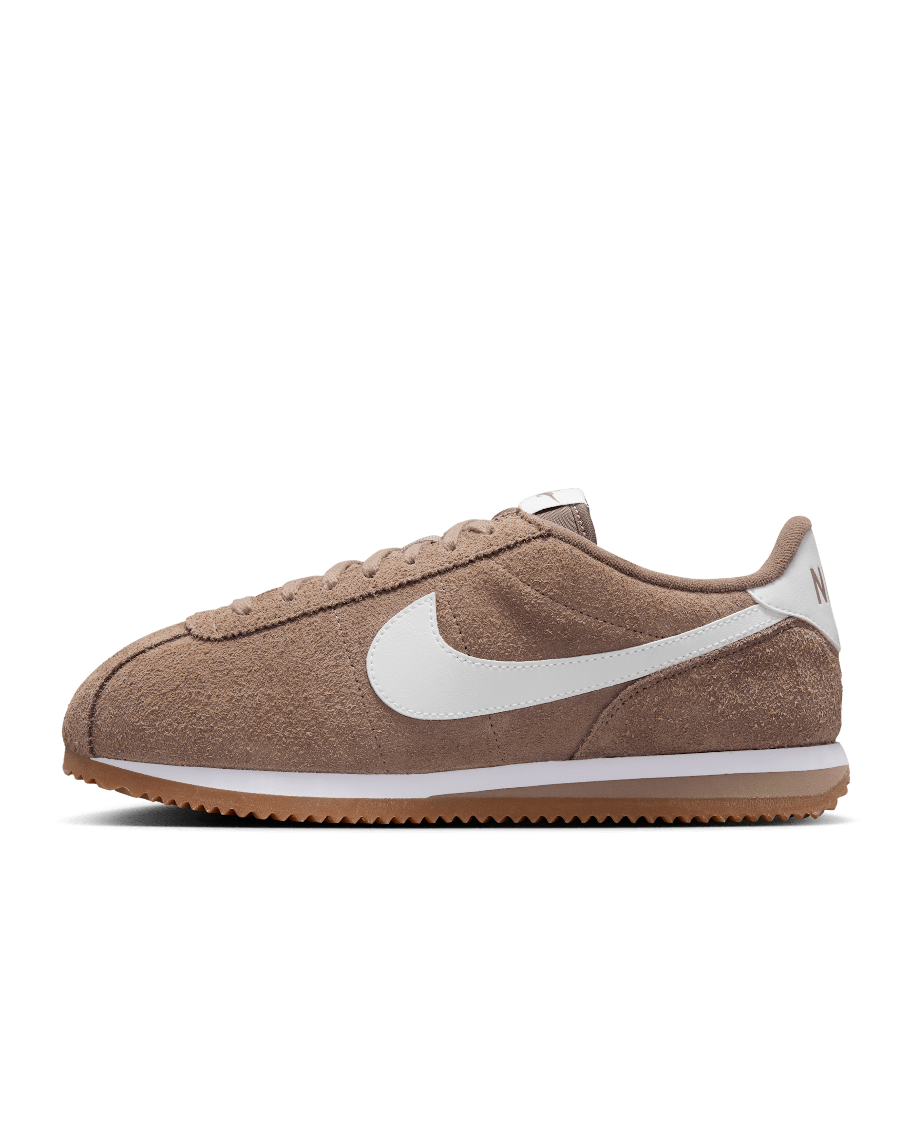 Nike Cortez Vintage Suede Women's Shoes - Mink Brown/Gum Medium Brown/White