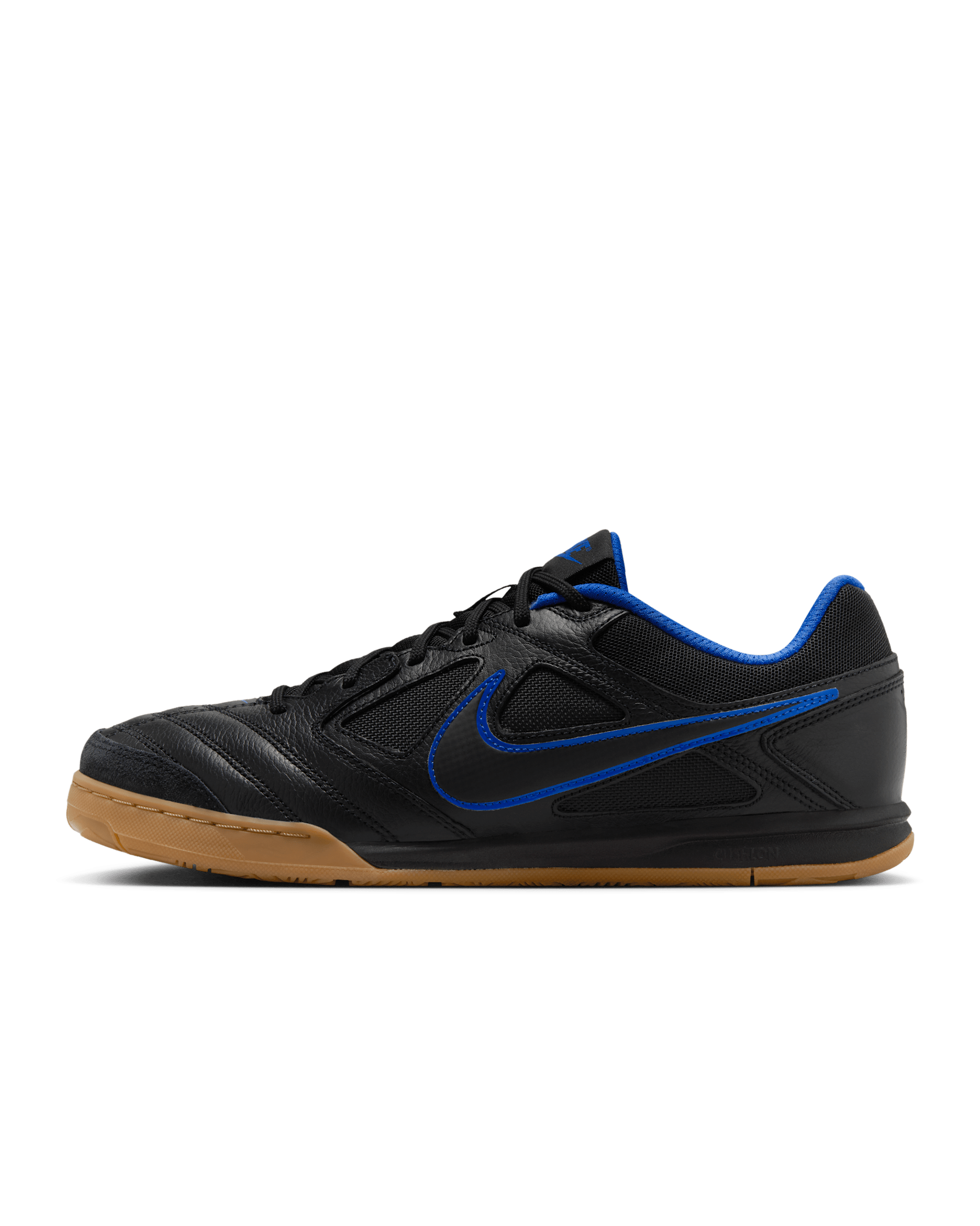Nike Gato Men's Shoes - Black/Gum Light Brown/Royal Blue