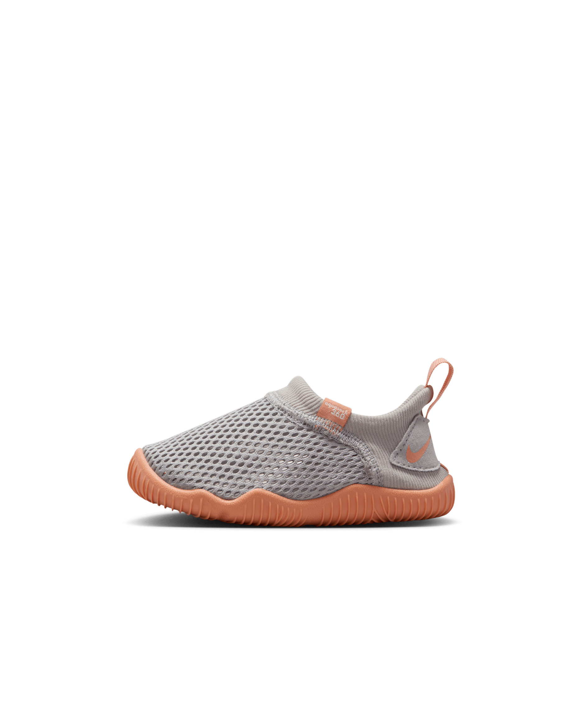 Nike Aqua Sock 360 Baby/Toddler Shoes - Light Silver/Apricot Agate